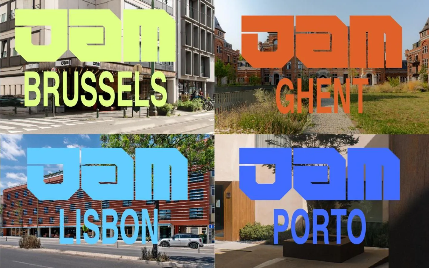 Property logo or sign in JAM Ghent