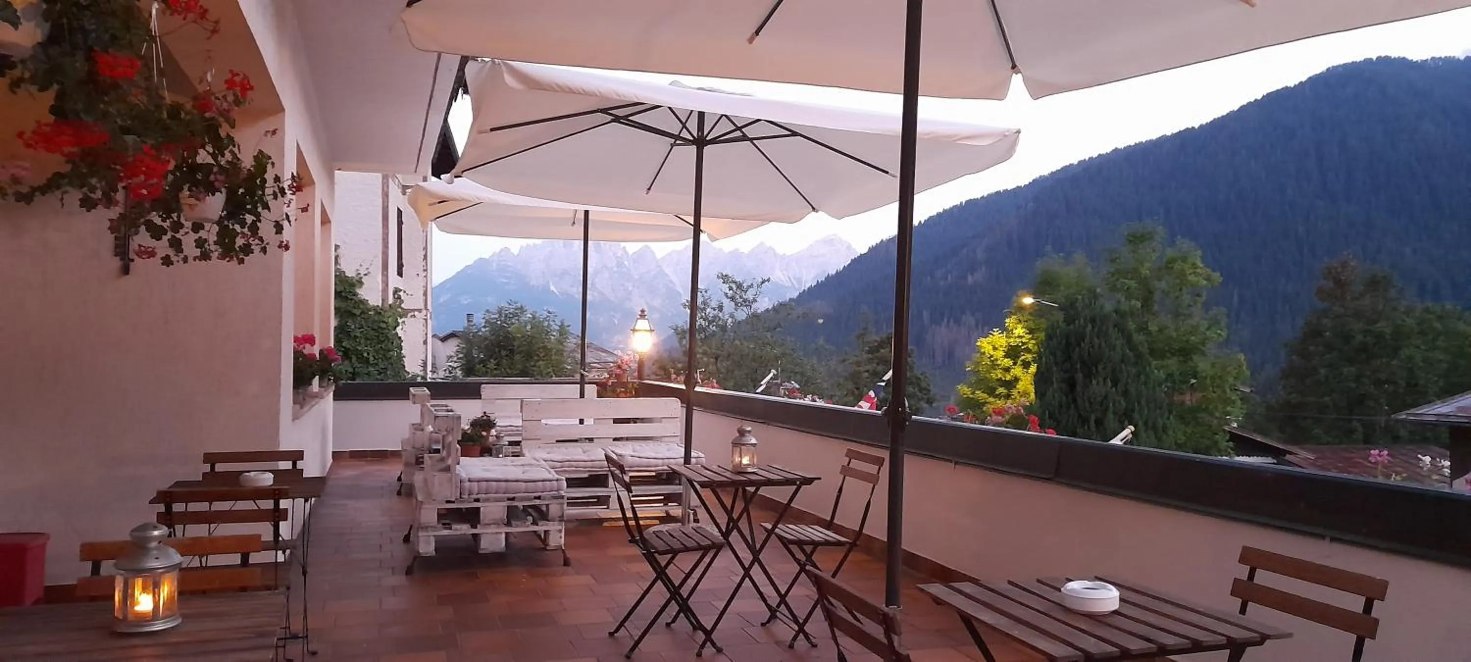 Balcony/Terrace in Albergo al Sole