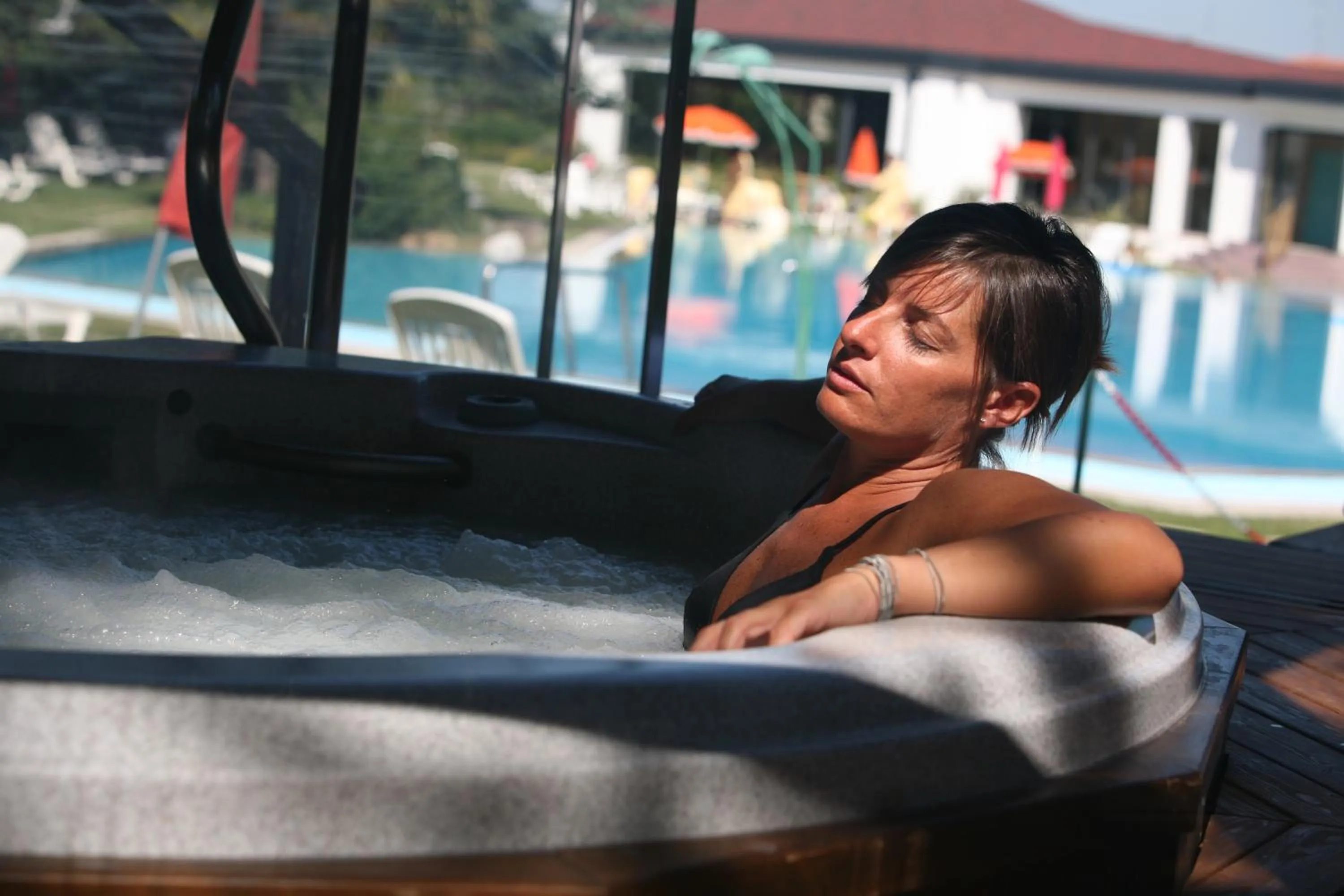 Hot Tub in Hotel Garden Terme