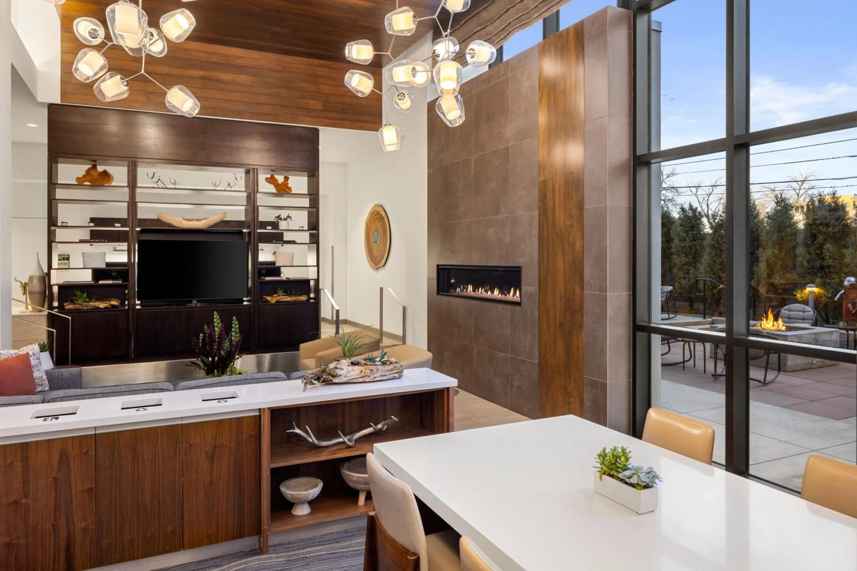 Lobby or reception in Element Bozeman