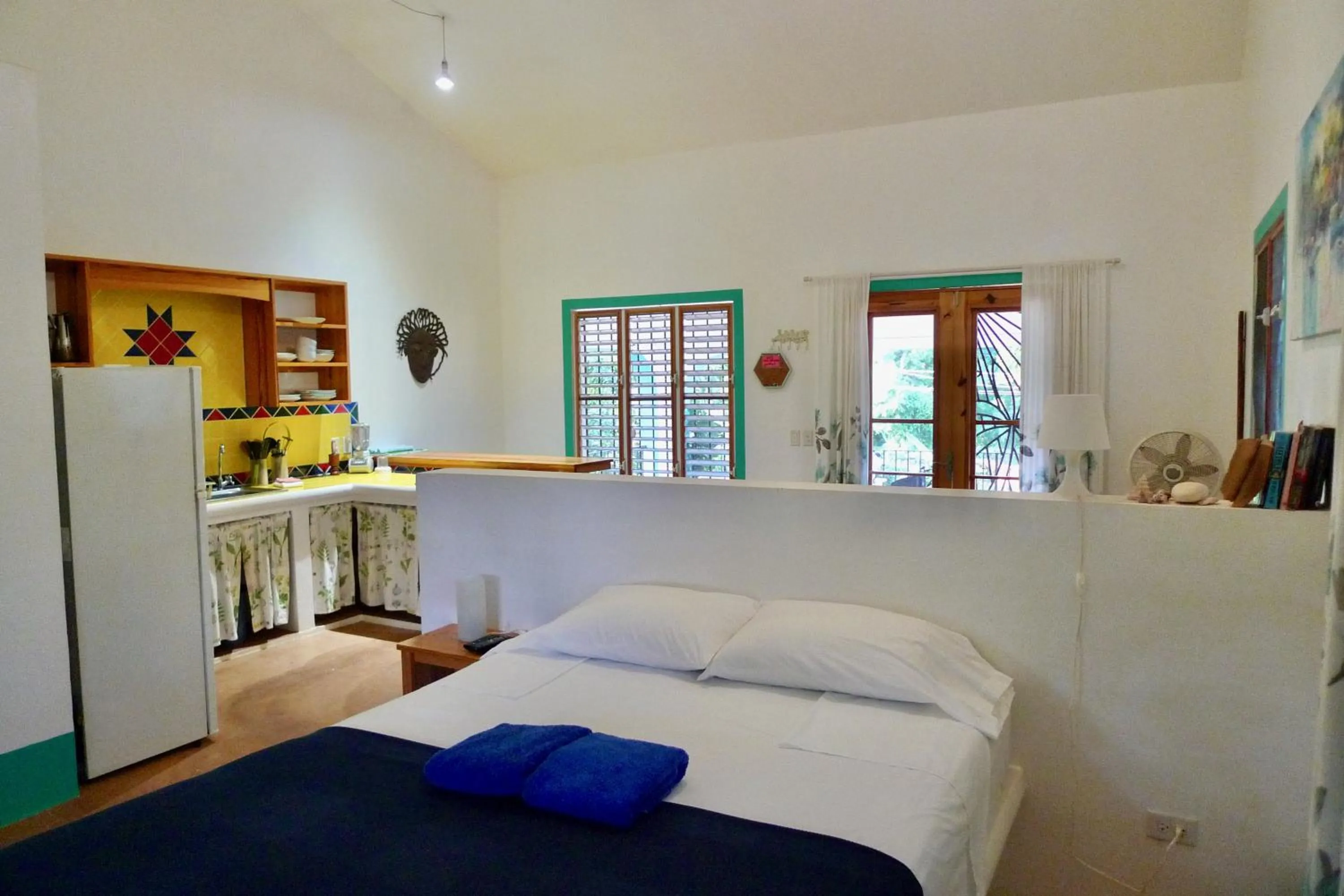 Bed in Apart-Hotel Garden Villa