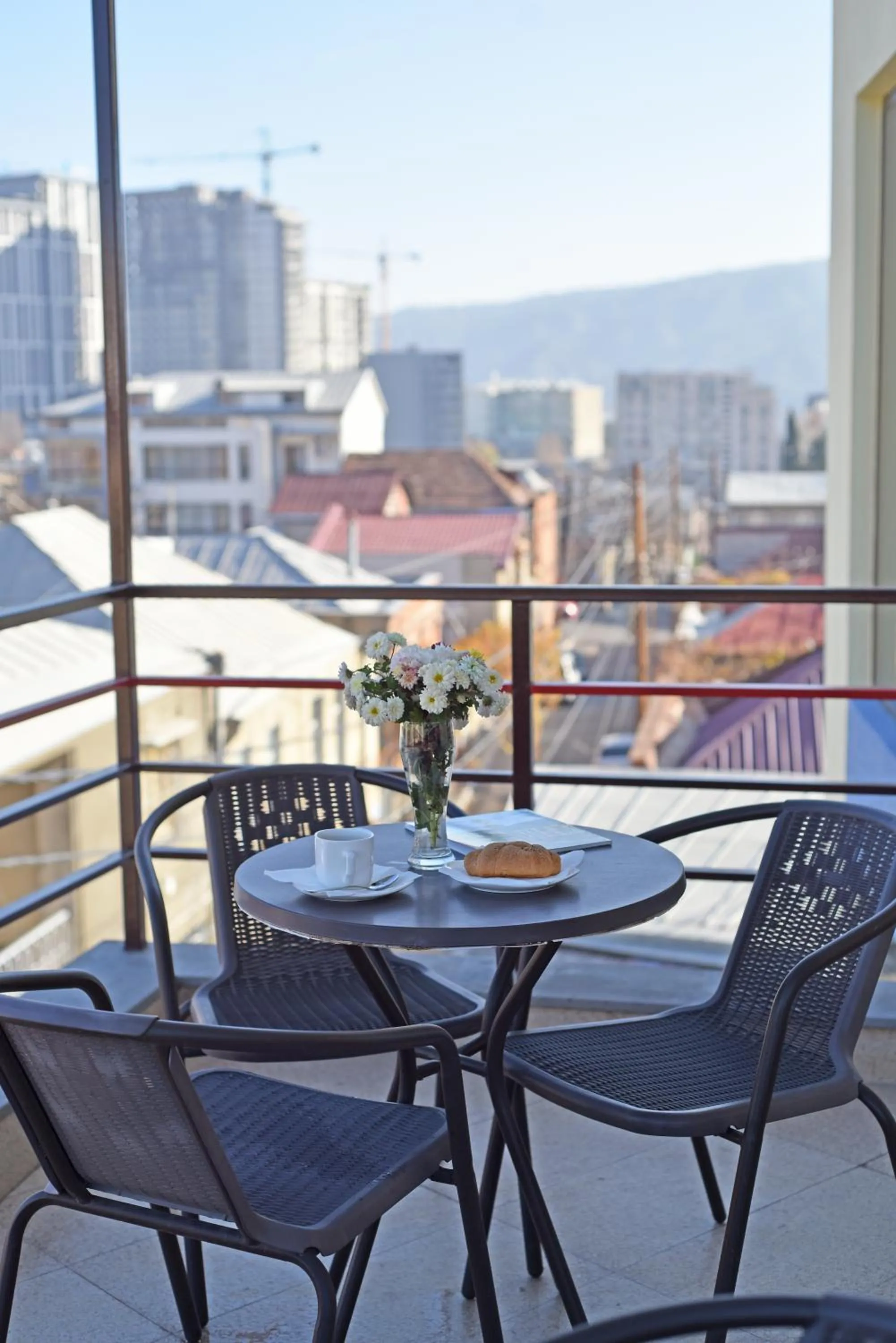 Balcony/Terrace in East Gate Boutique Hotel