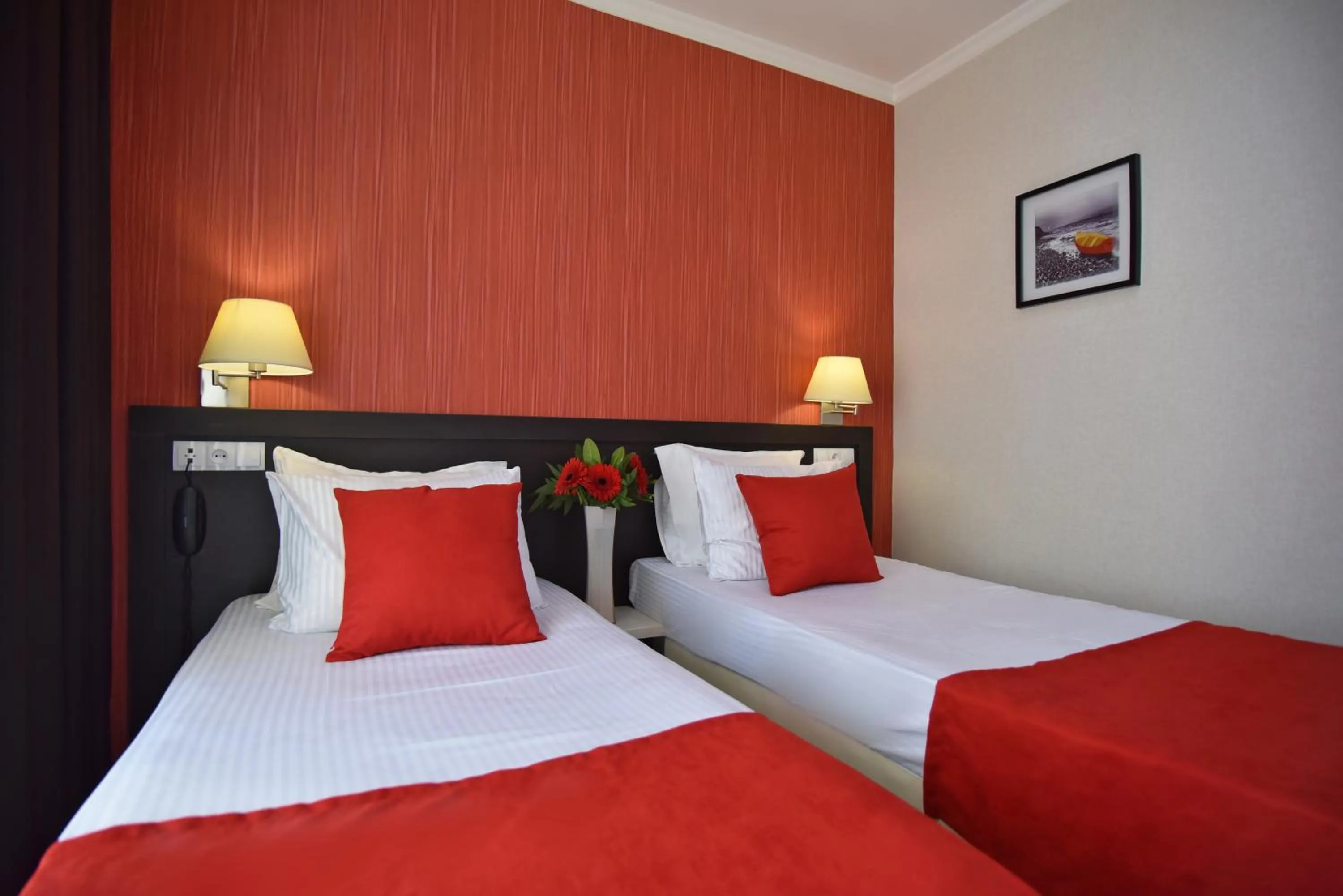 Bed in East Gate Boutique Hotel