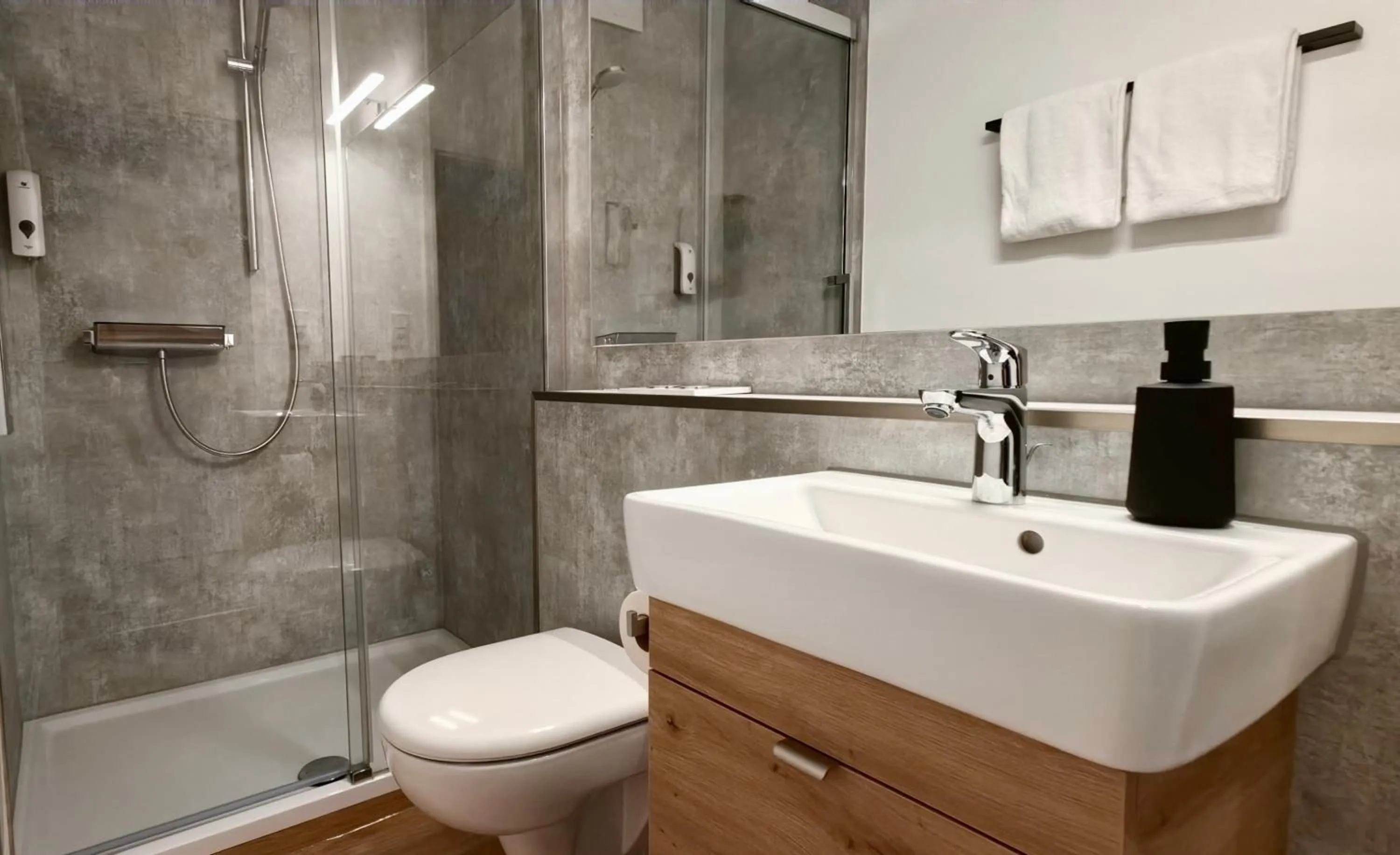 Bathroom in Hotel Restaurant Verst