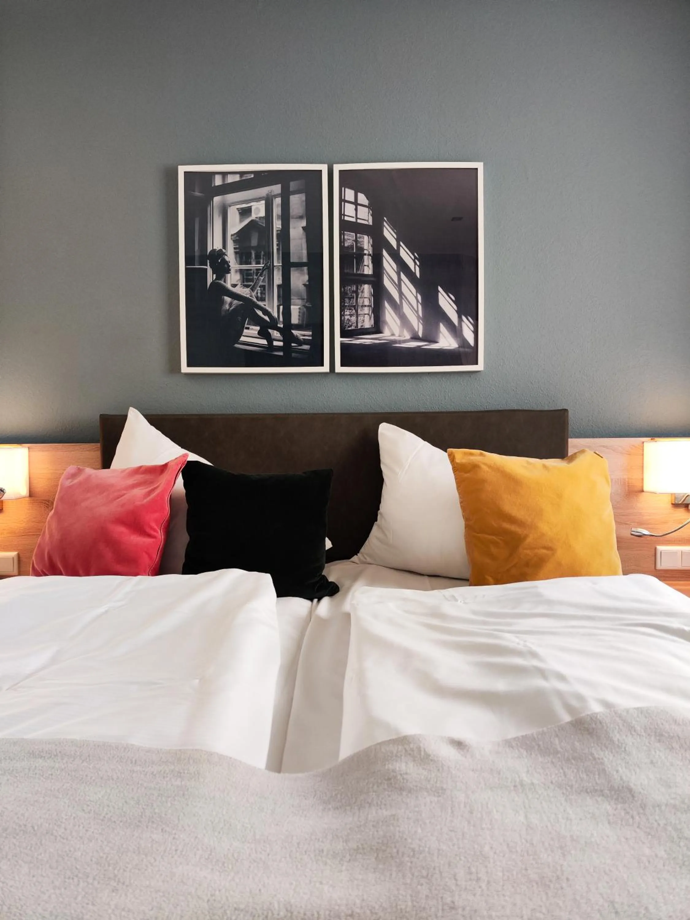 Bedroom, Bed in Hotel Restaurant Verst