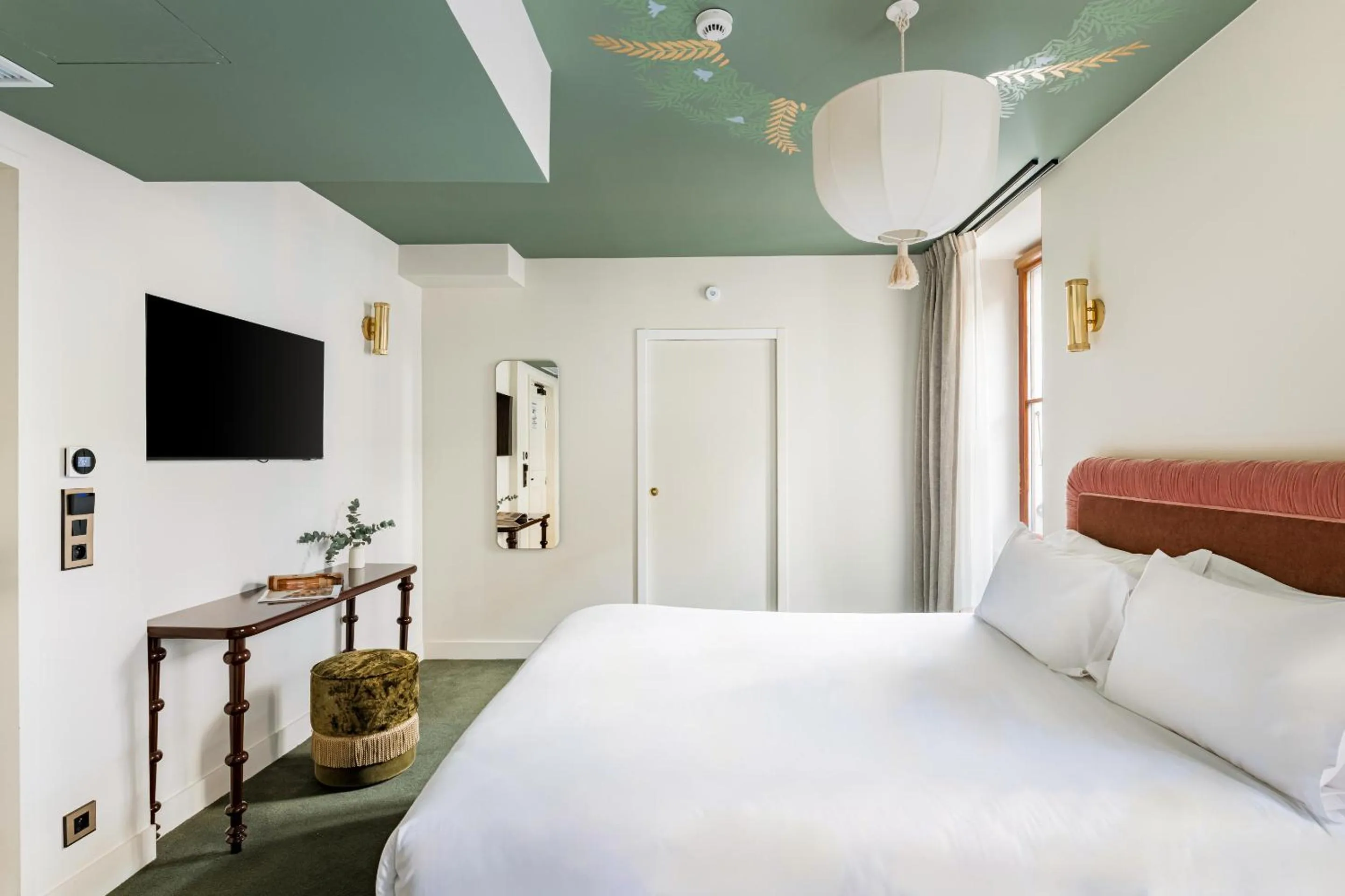 Bedroom, Bed in Hôtel La Cour du 6