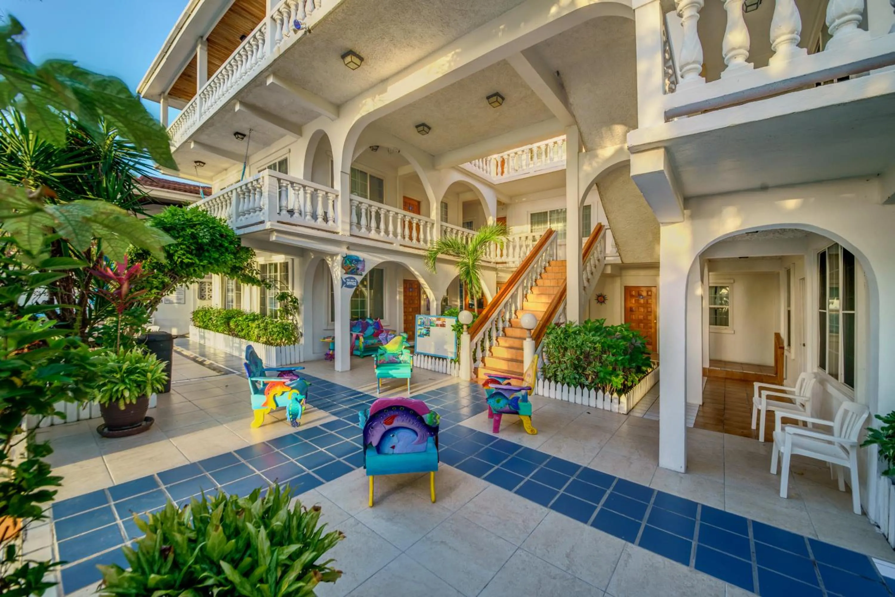 Balcony/Terrace in Blue Tang Inn