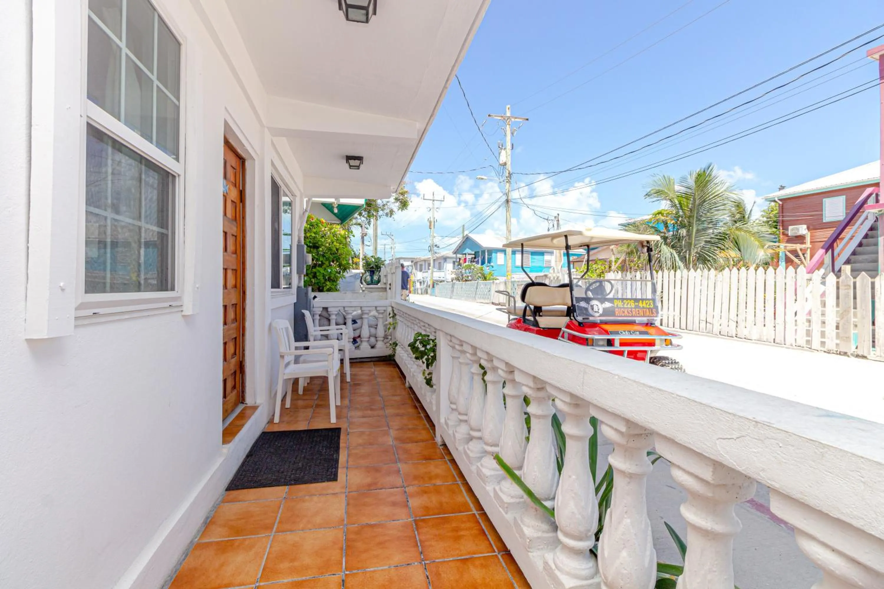 Balcony/Terrace in Blue Tang Inn