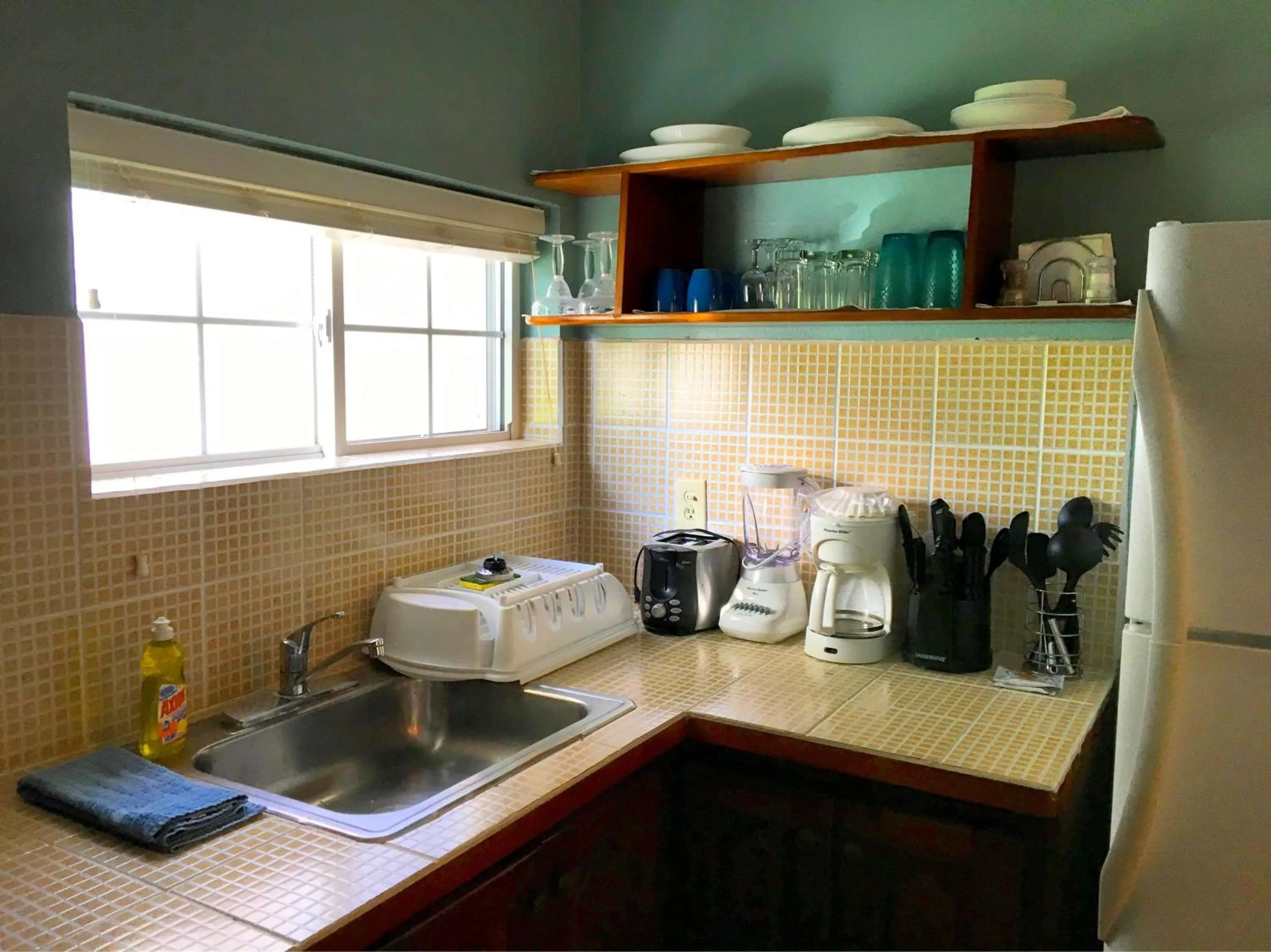 Kitchen or kitchenette in Blue Tang Inn