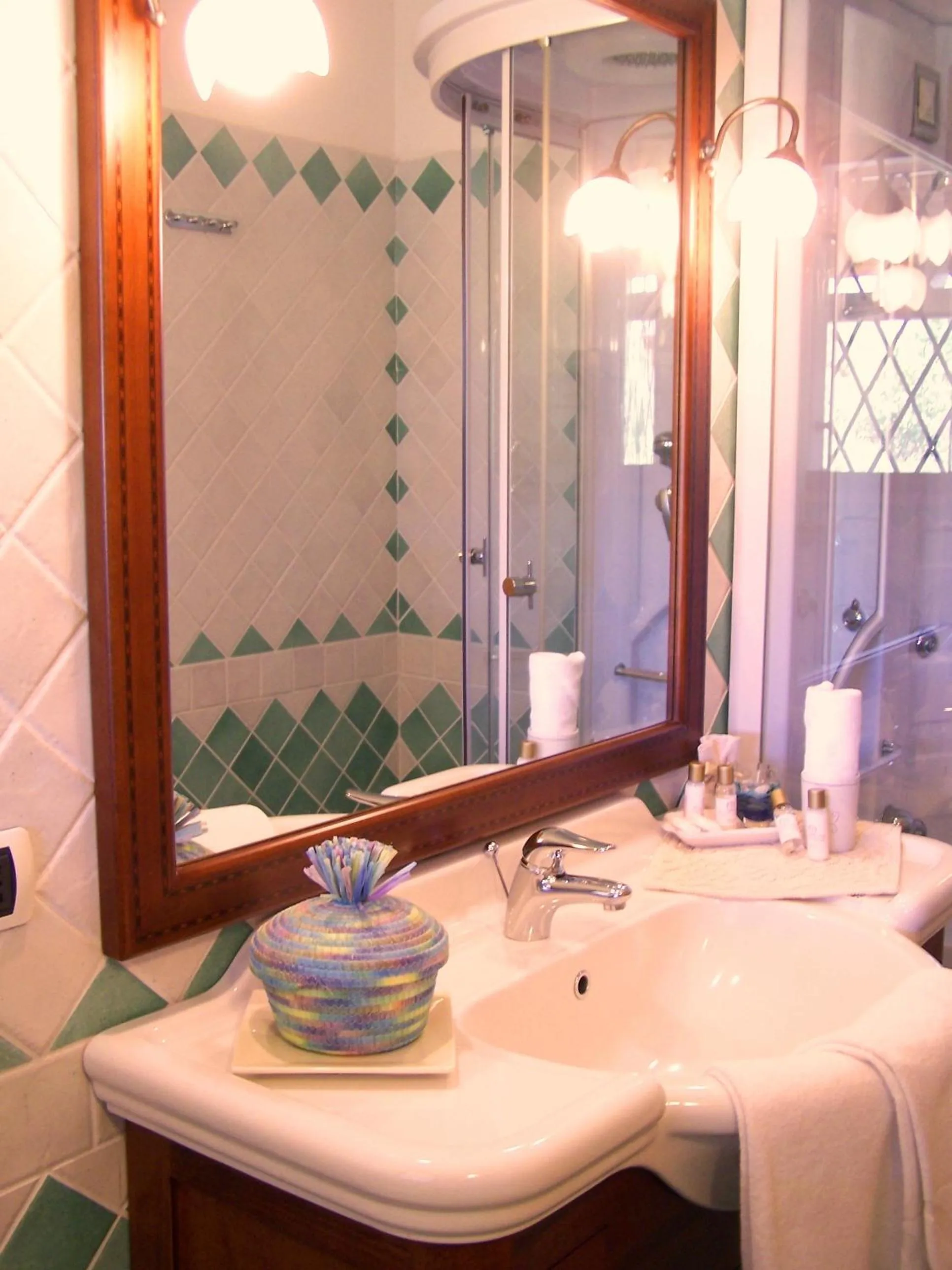 Bathroom in Hotel Club Ragno D'oro