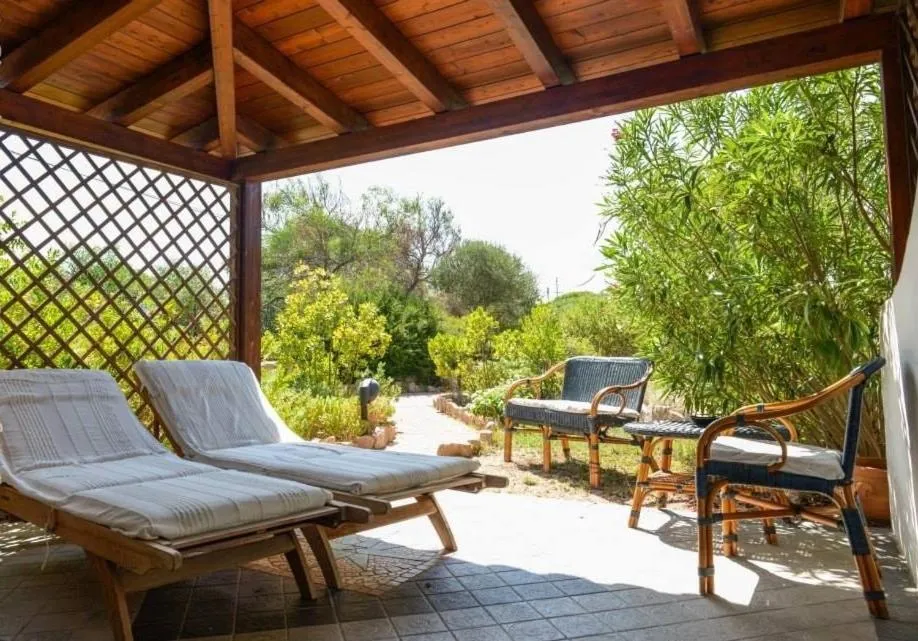 Patio in Hotel Club Ragno D'oro