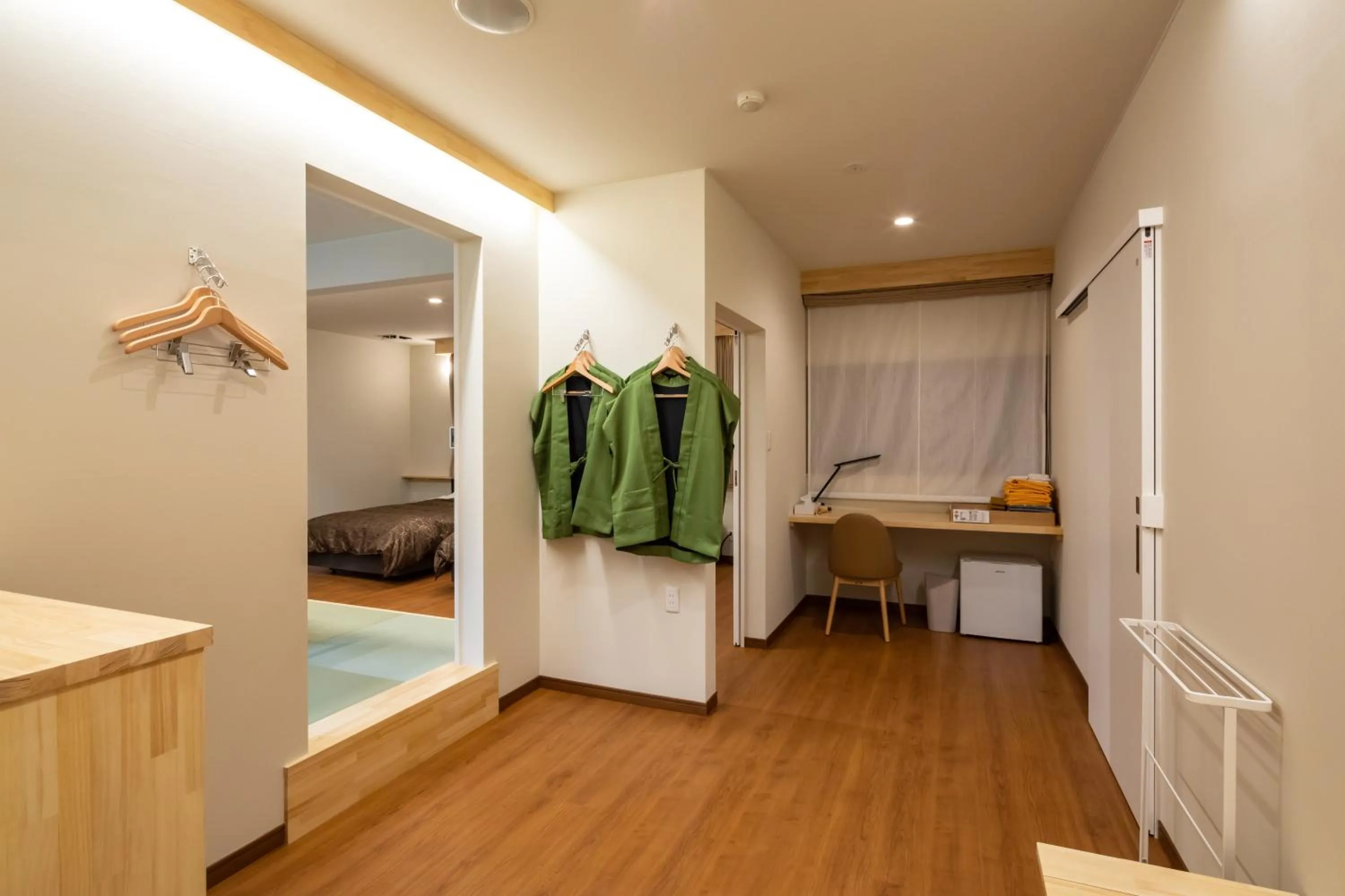 Photo of the whole room, Bed in Aoni Sanso