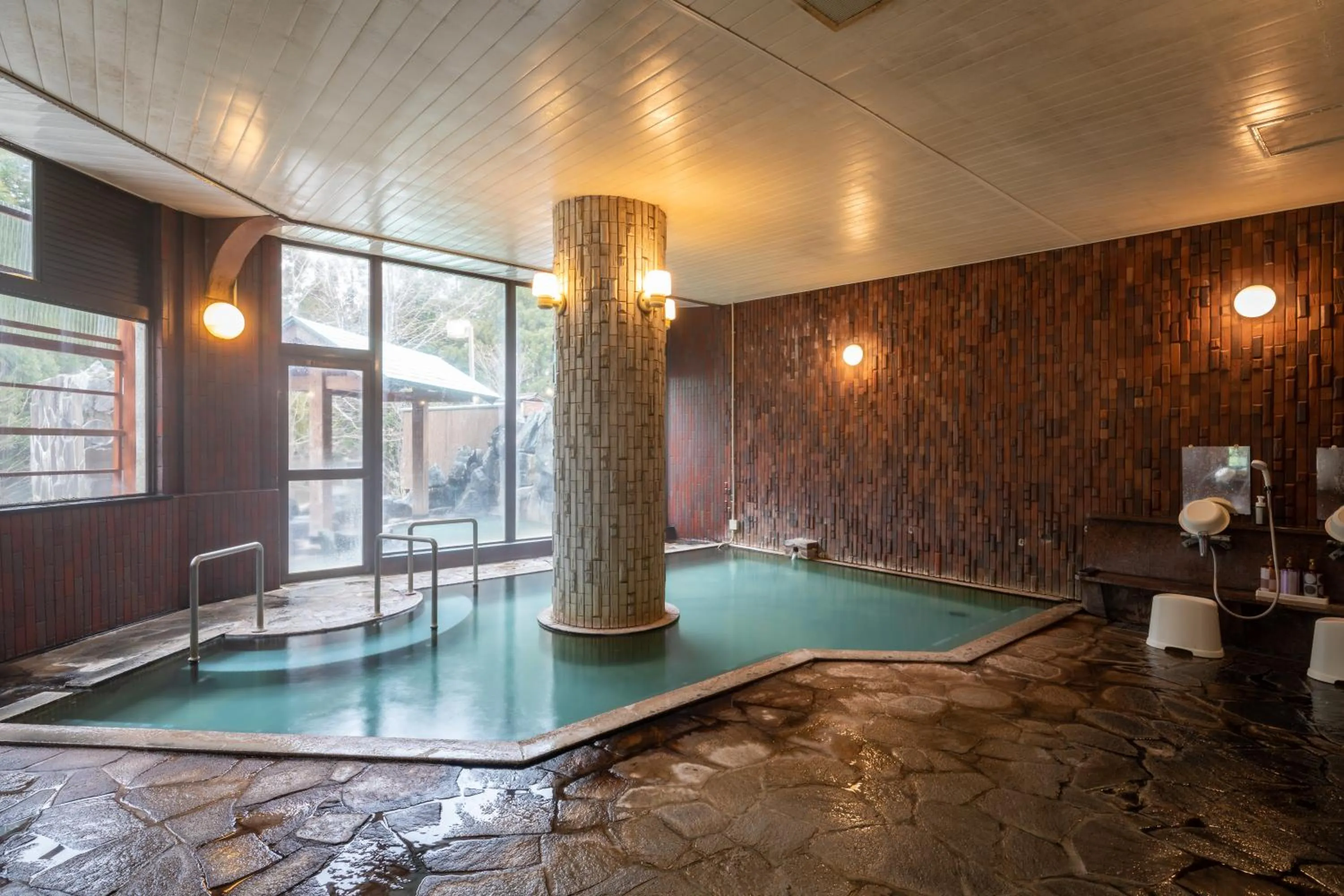 Open Air Bath in Aoni Sanso