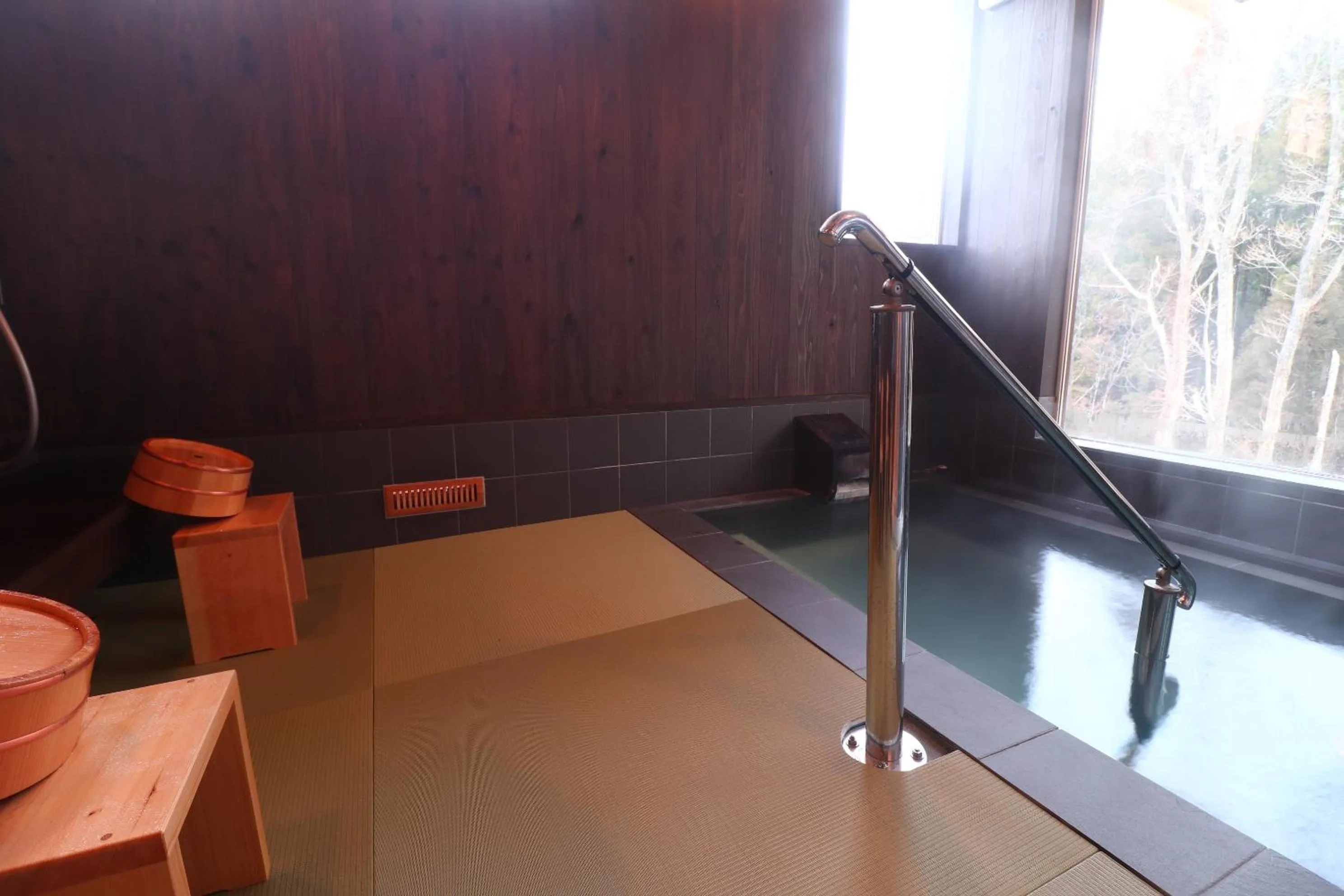 Hot Spring Bath in Aoni Sanso