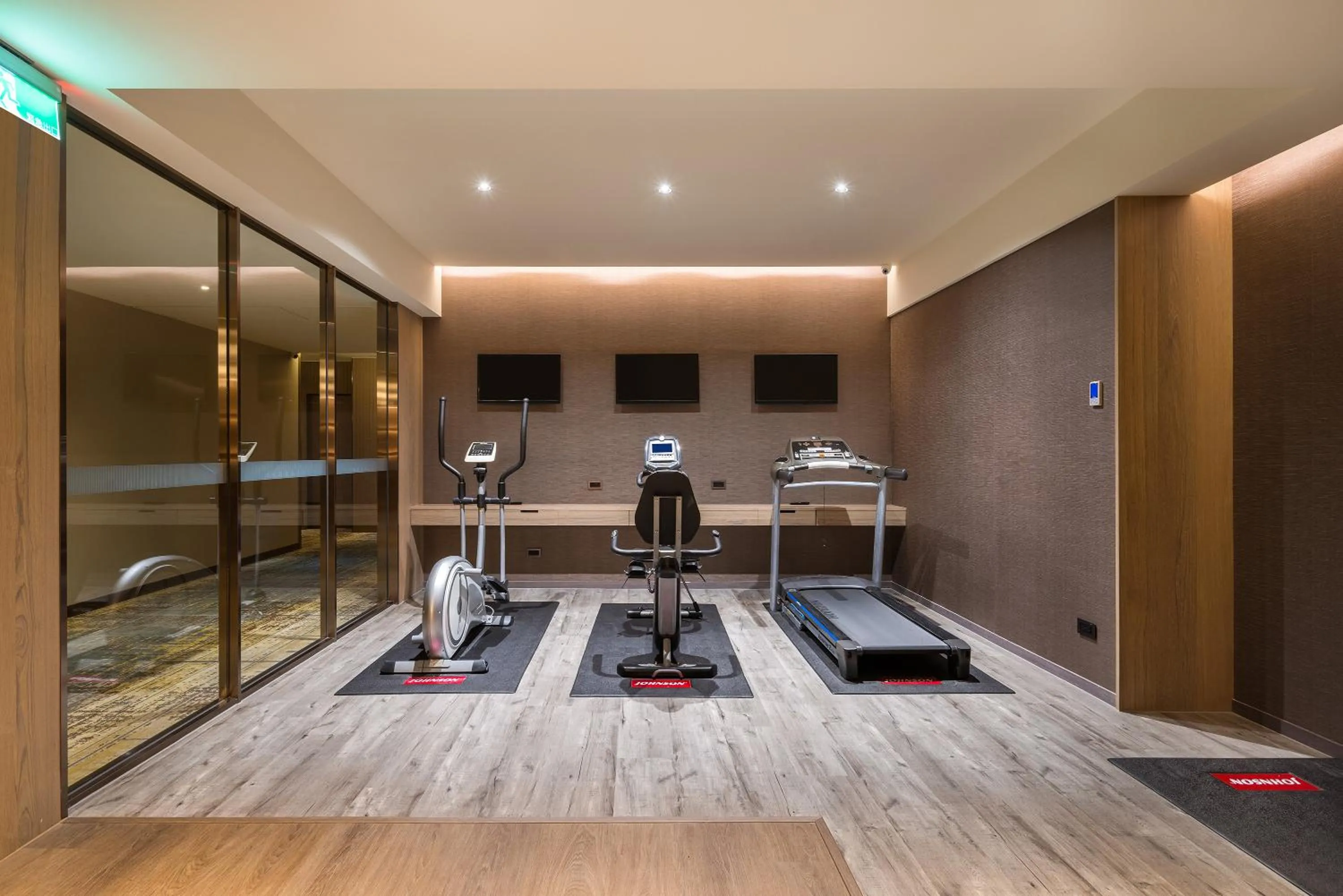 Fitness centre/facilities in Hotel Intrendy