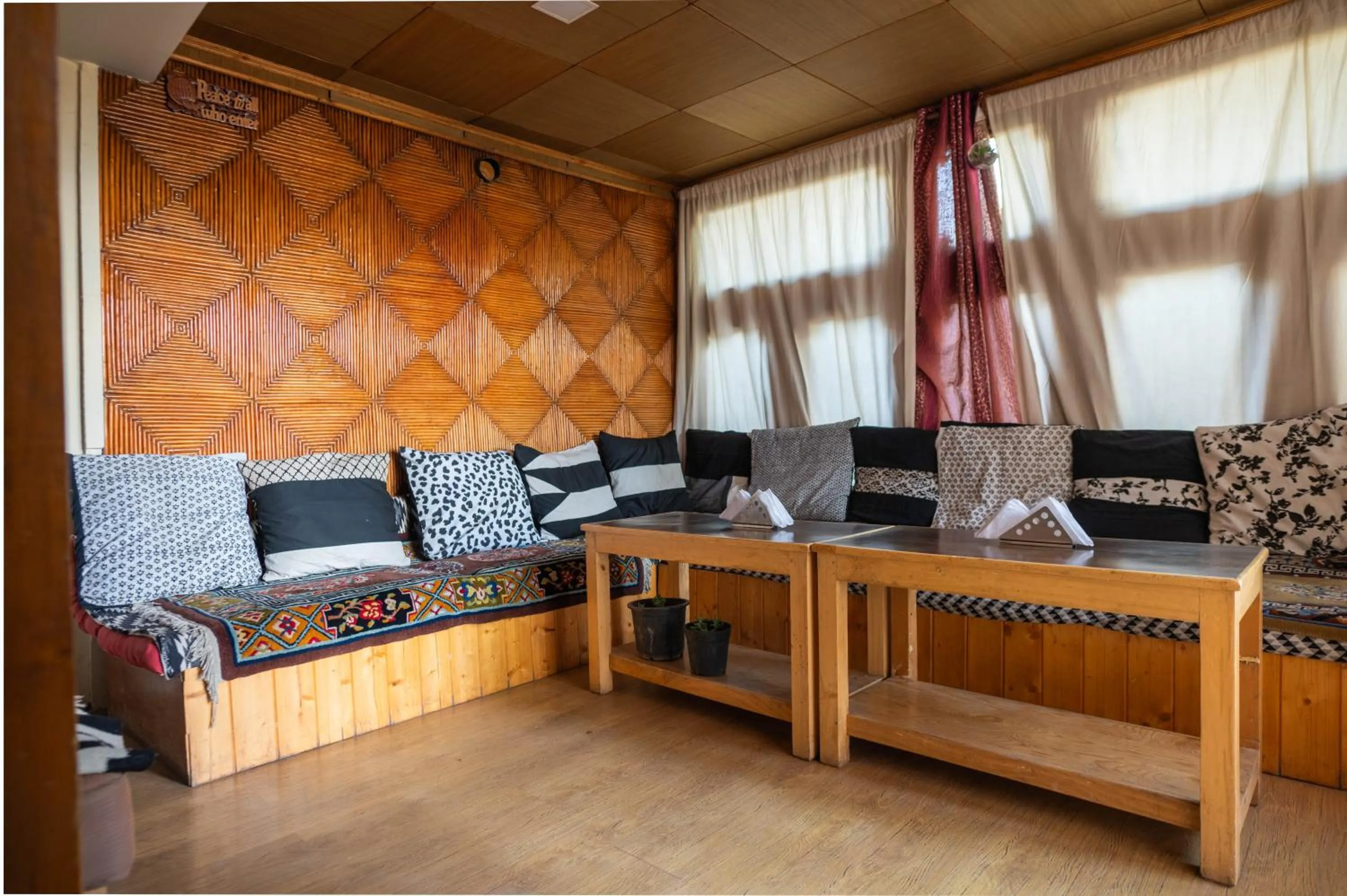 Seating area in Sangto Green Guest House