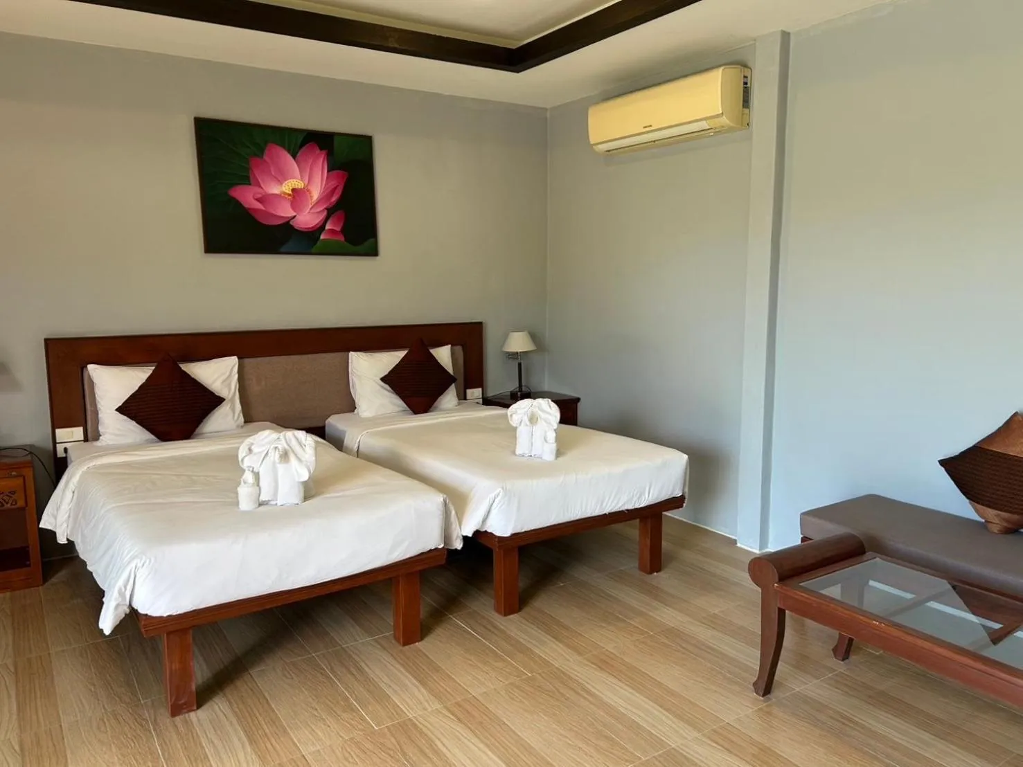 Bed in The Hip Resort @ Khao Lak