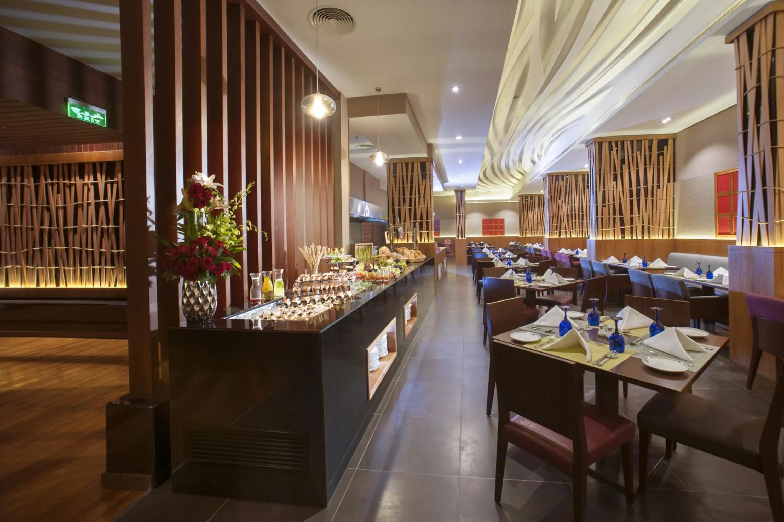 Restaurant/places to eat in Ramee Rose Hotel