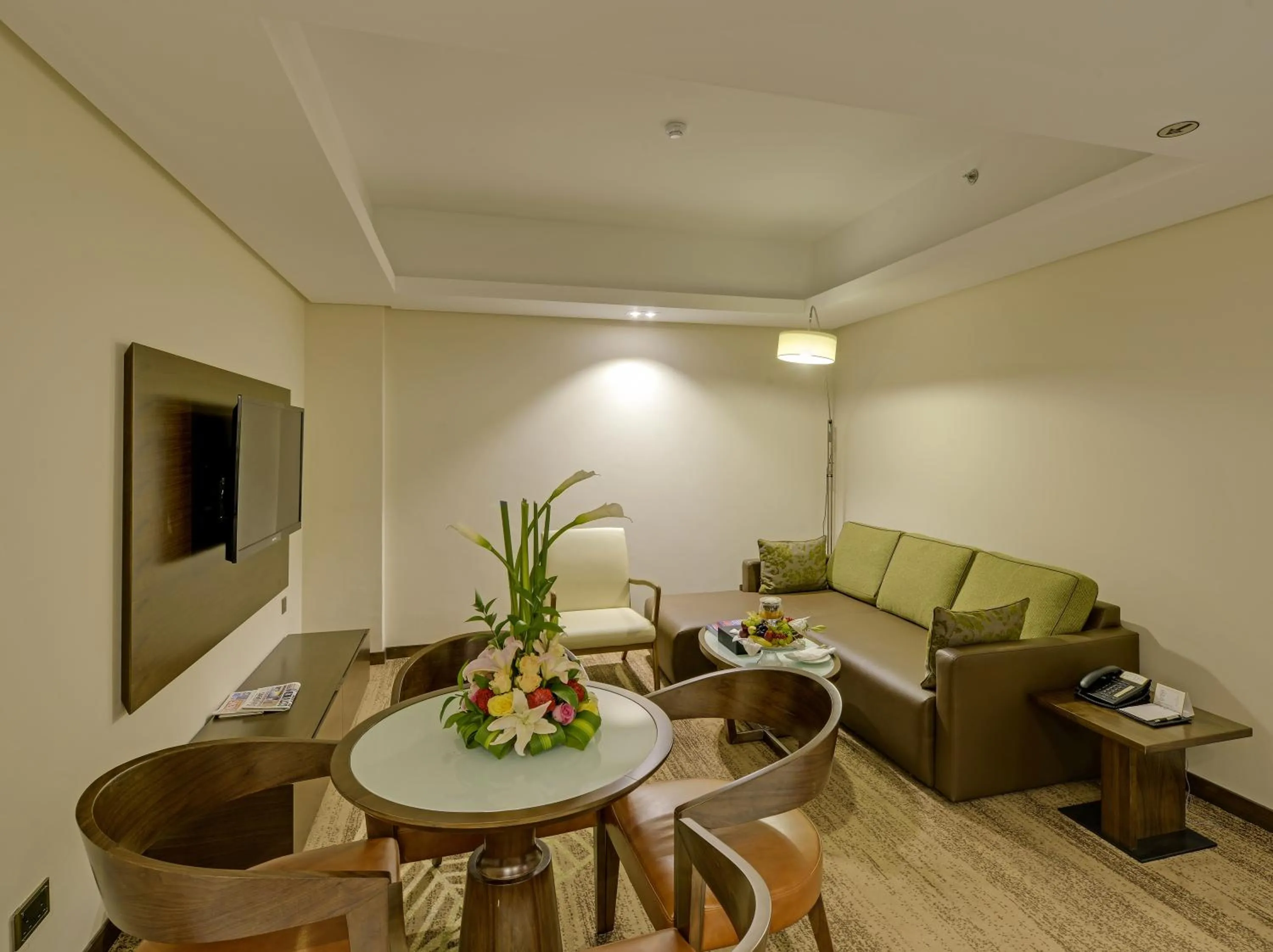 Living room in Ramee Rose Hotel
