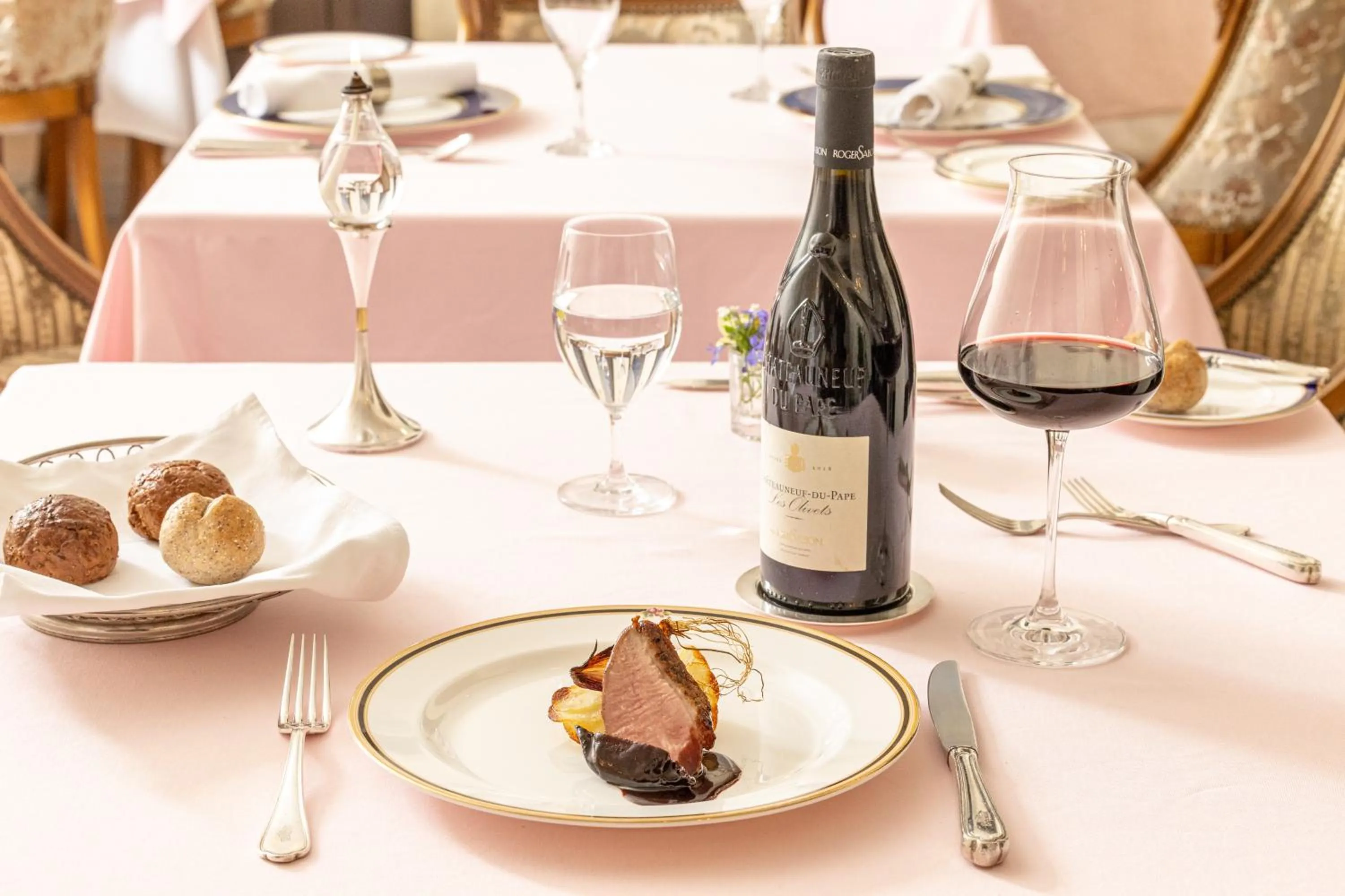 Food in Auberge Le Temps