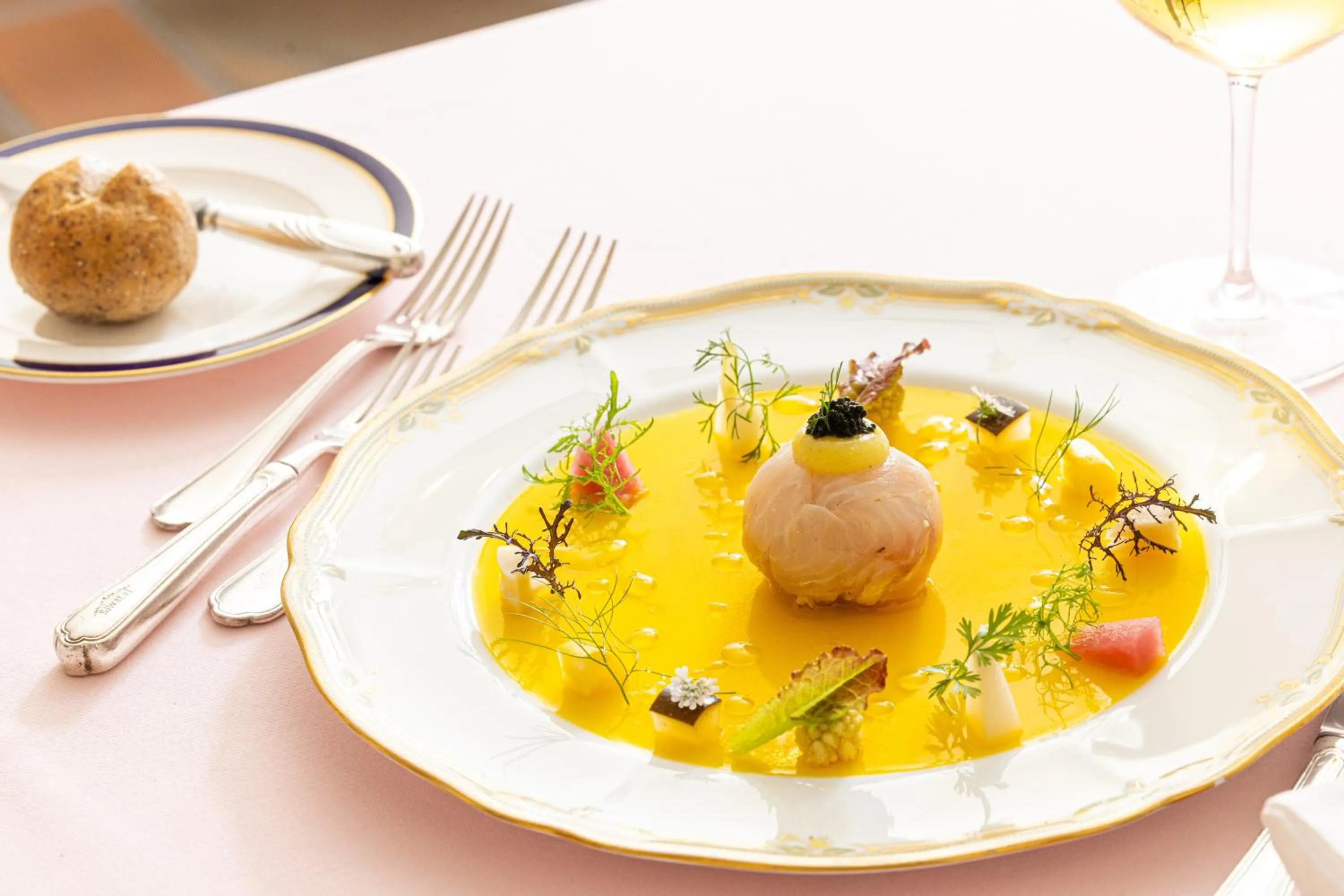 Food and drinks in Auberge Le Temps