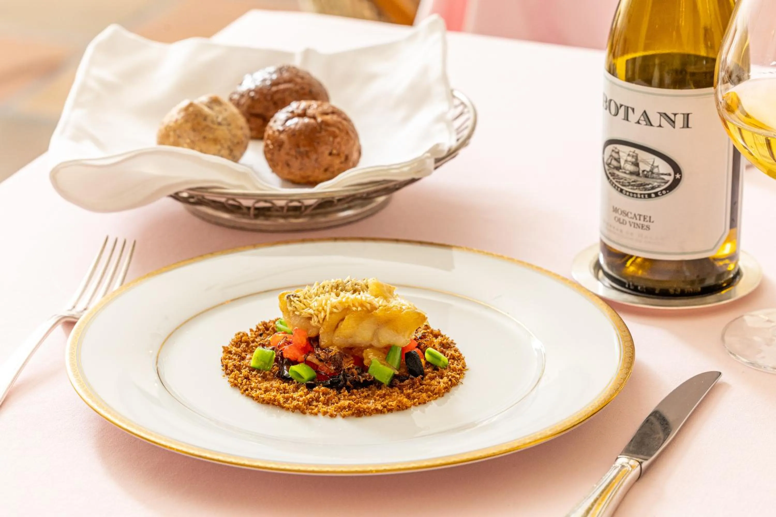 Food and drinks in Auberge Le Temps