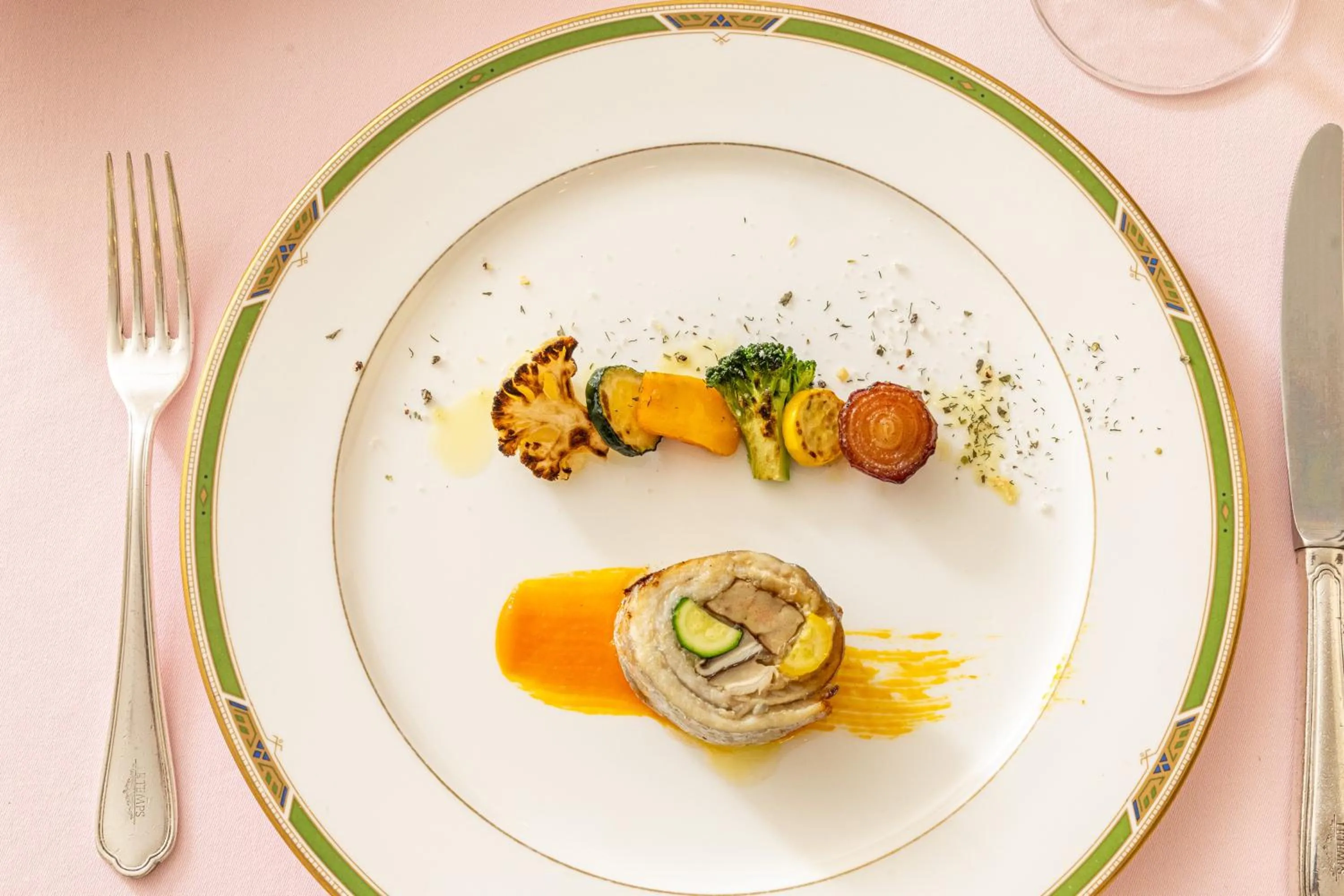 Dinner in Auberge Le Temps