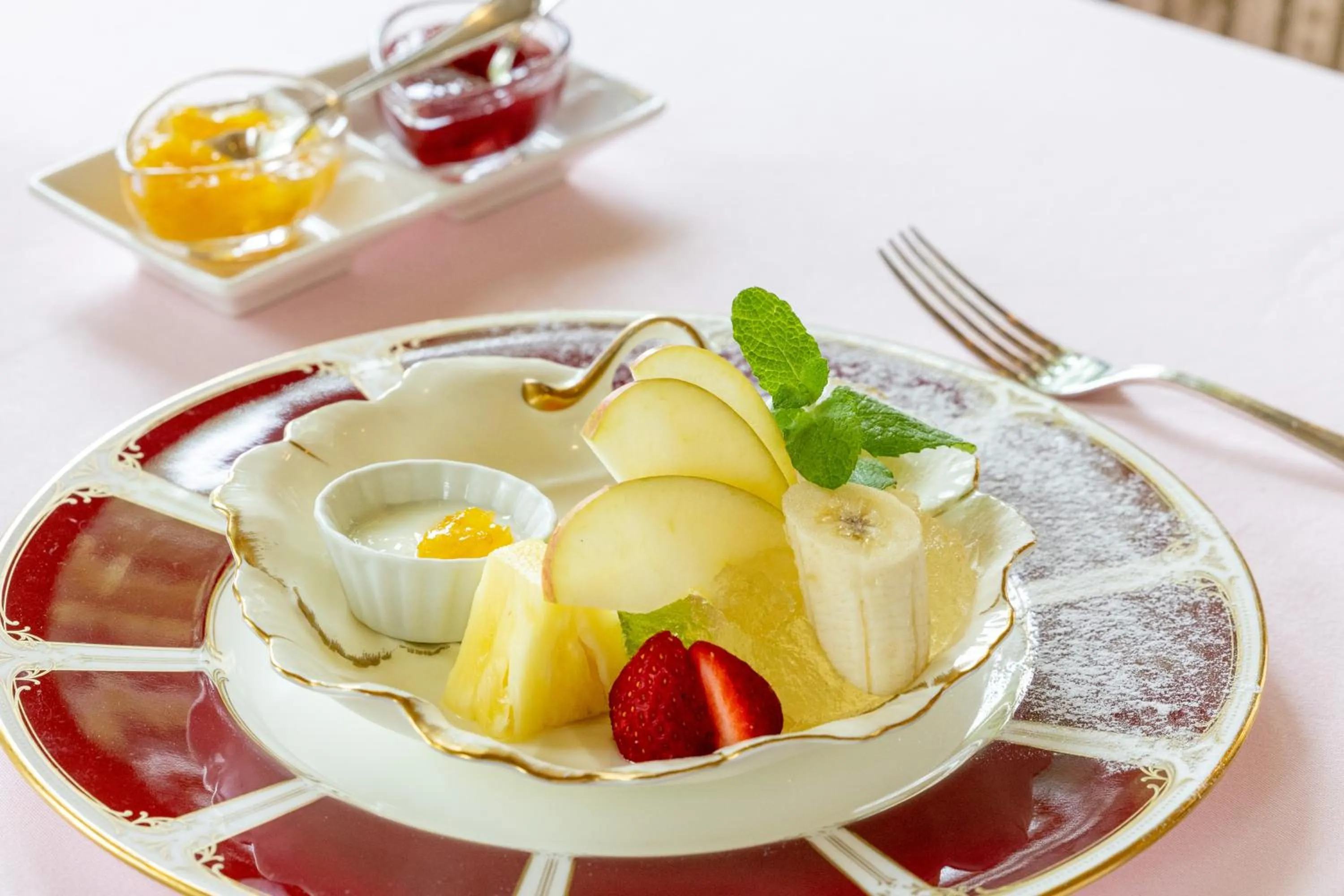 Breakfast in Auberge Le Temps