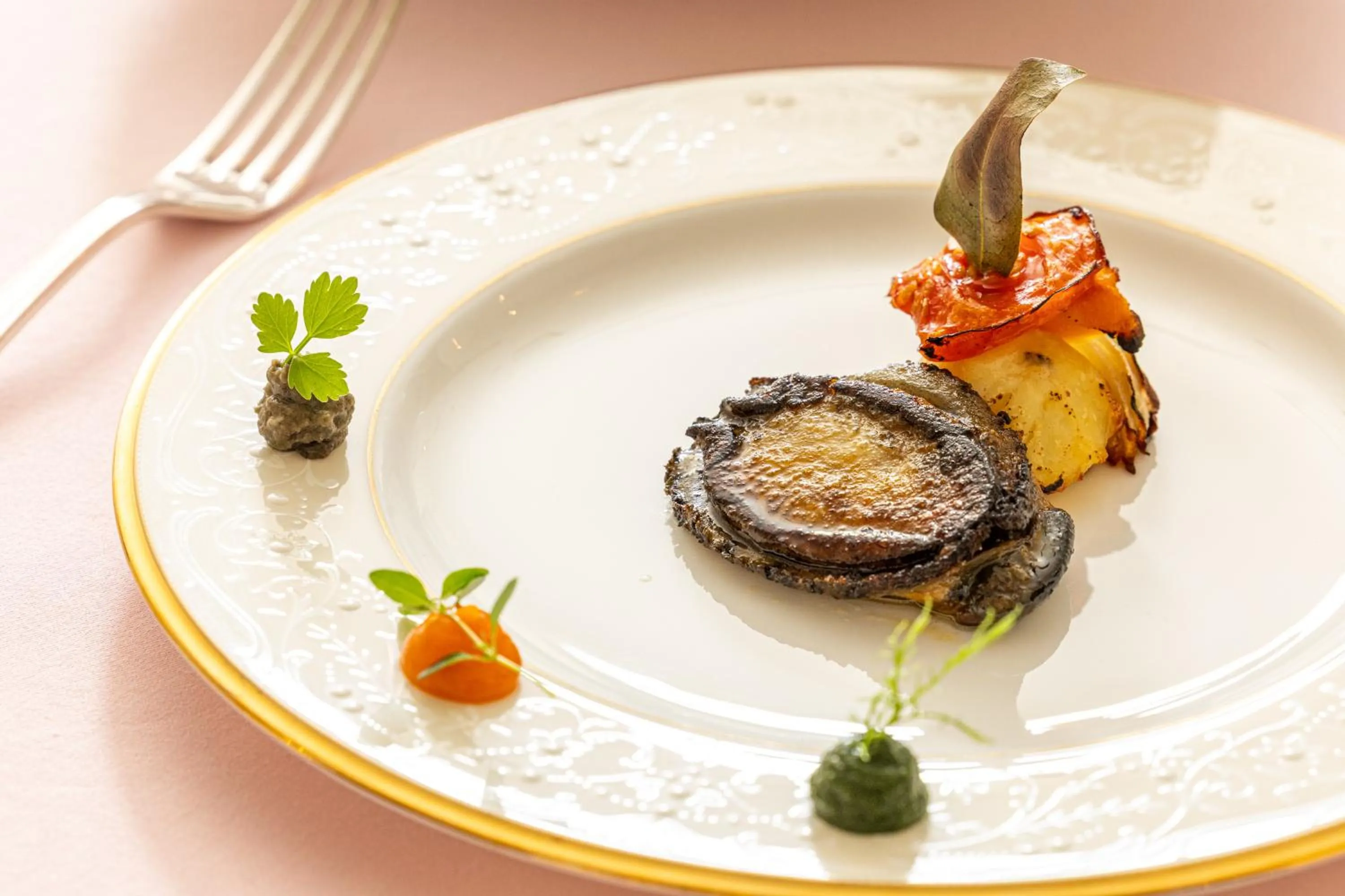 Food and drinks in Auberge Le Temps