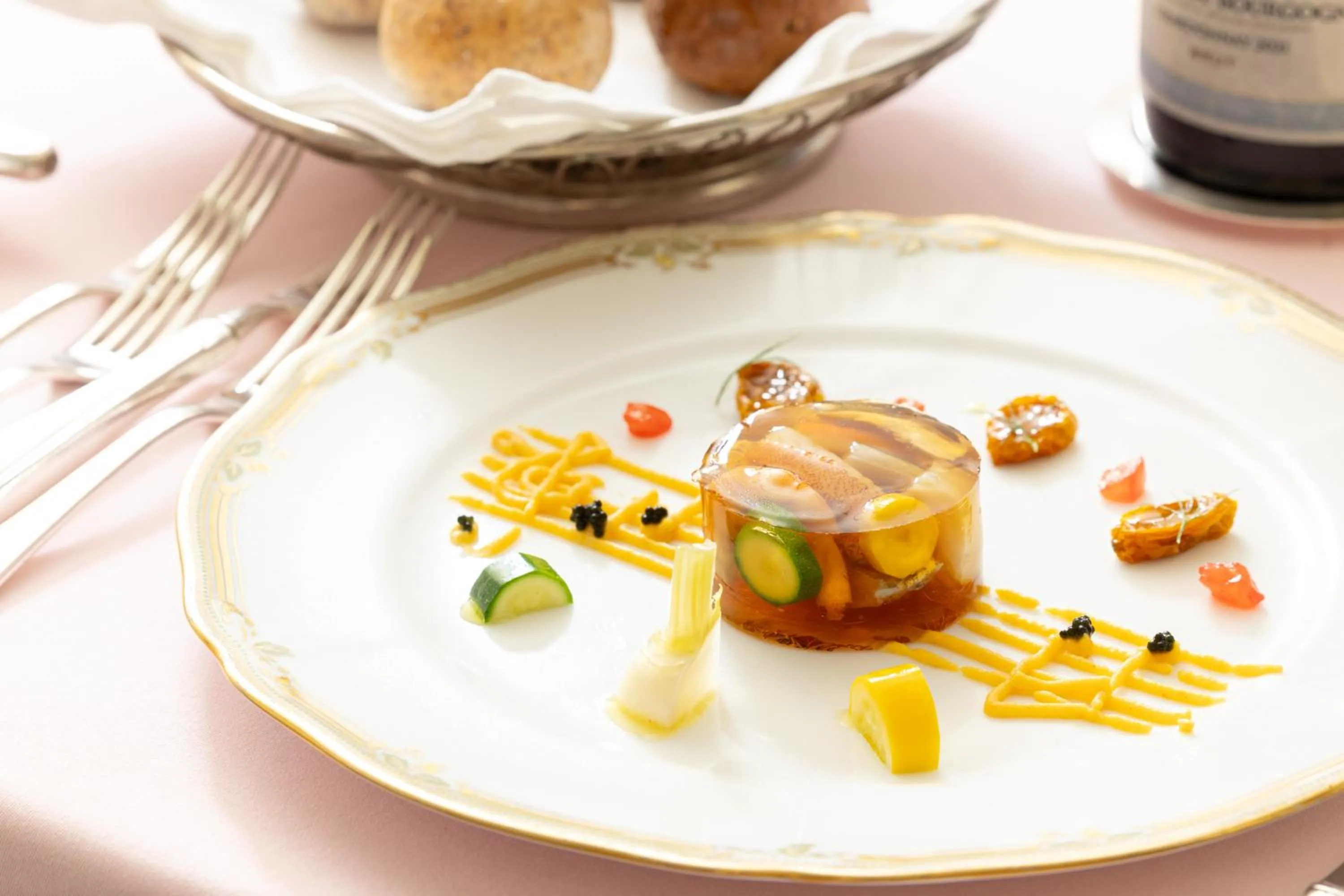 Food in Auberge Le Temps