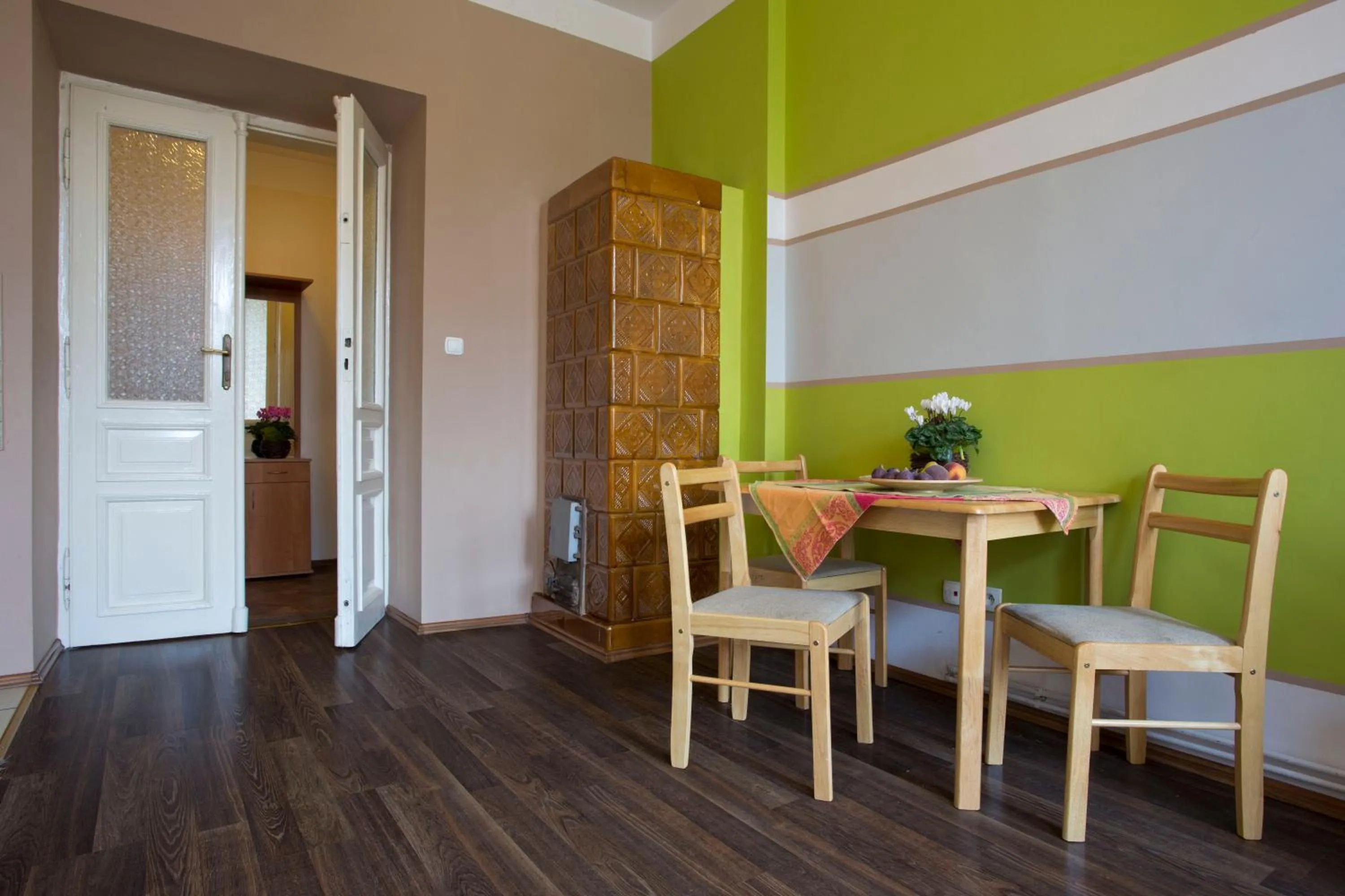Dining area in Krakow Townhouse