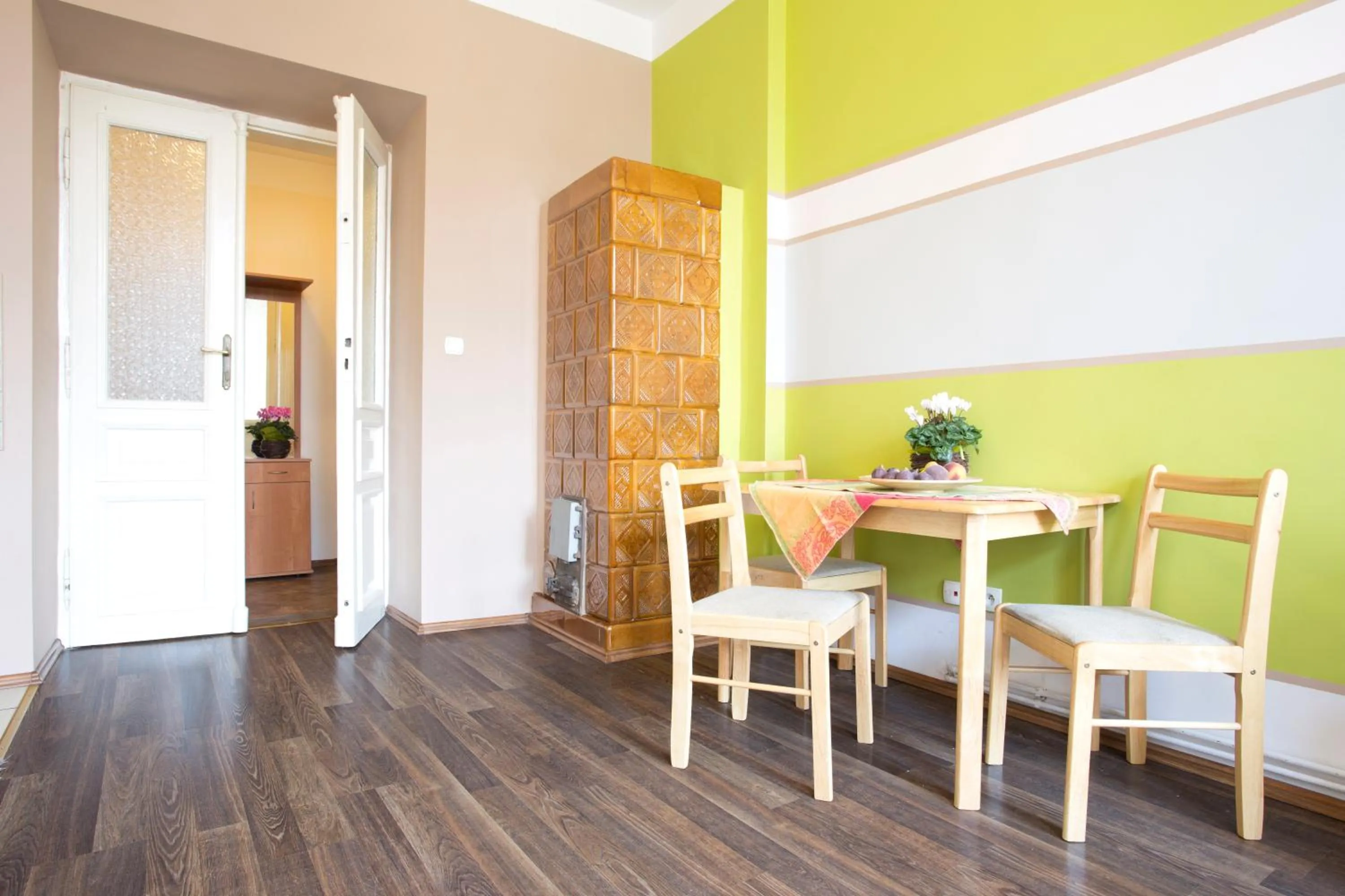 Dining area in Krakow Townhouse