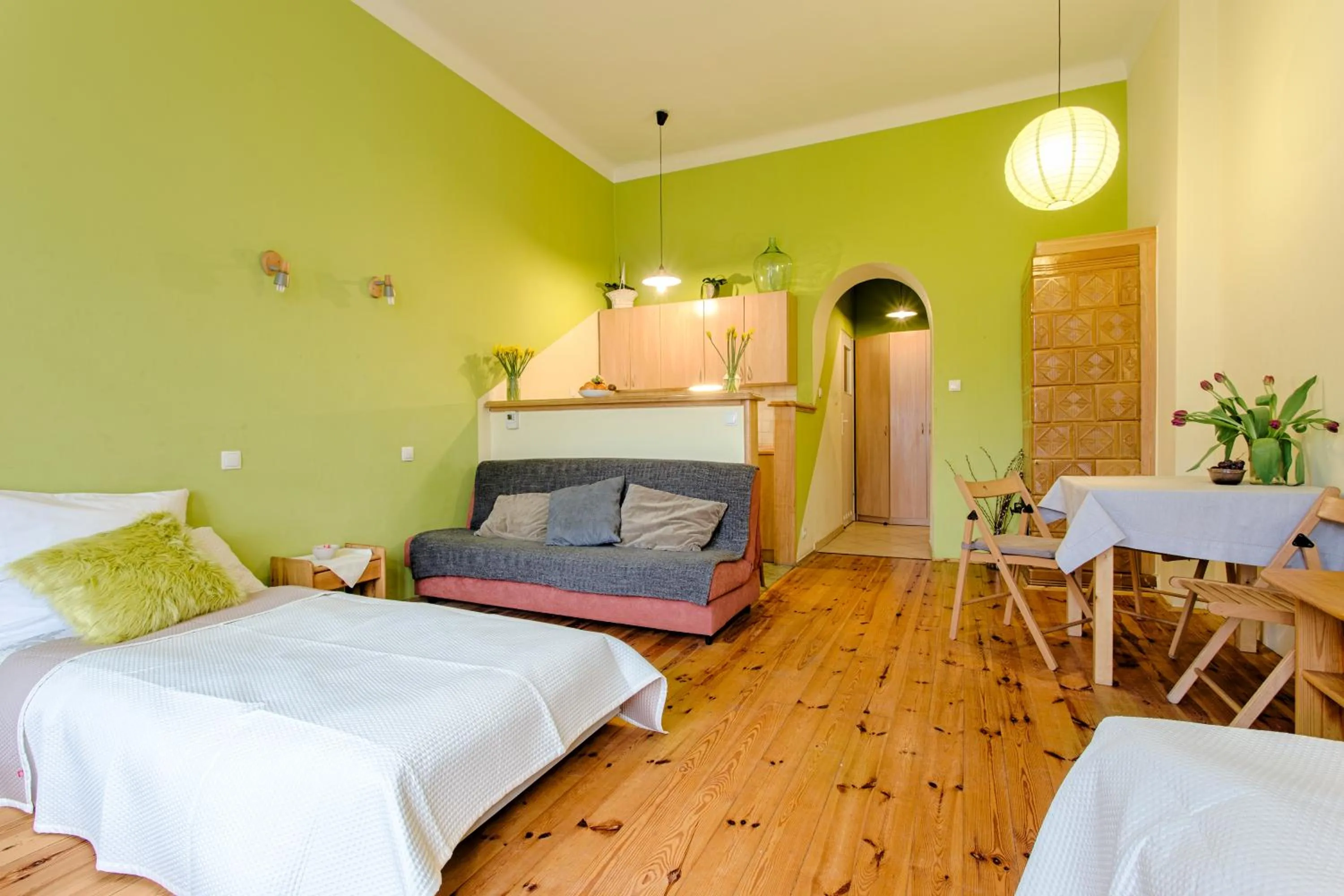 Bed in Krakow Townhouse