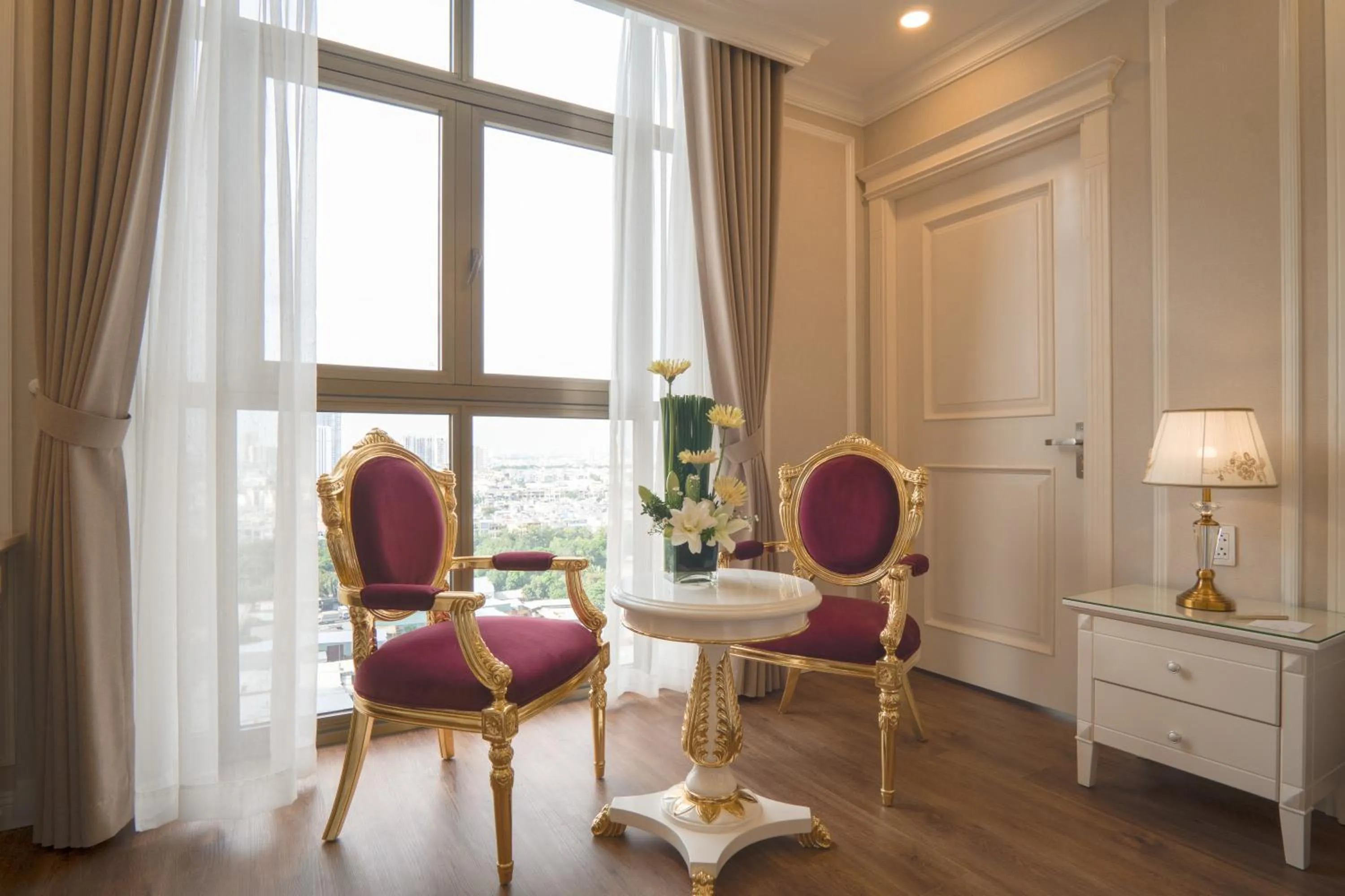 Living room in LaChateau