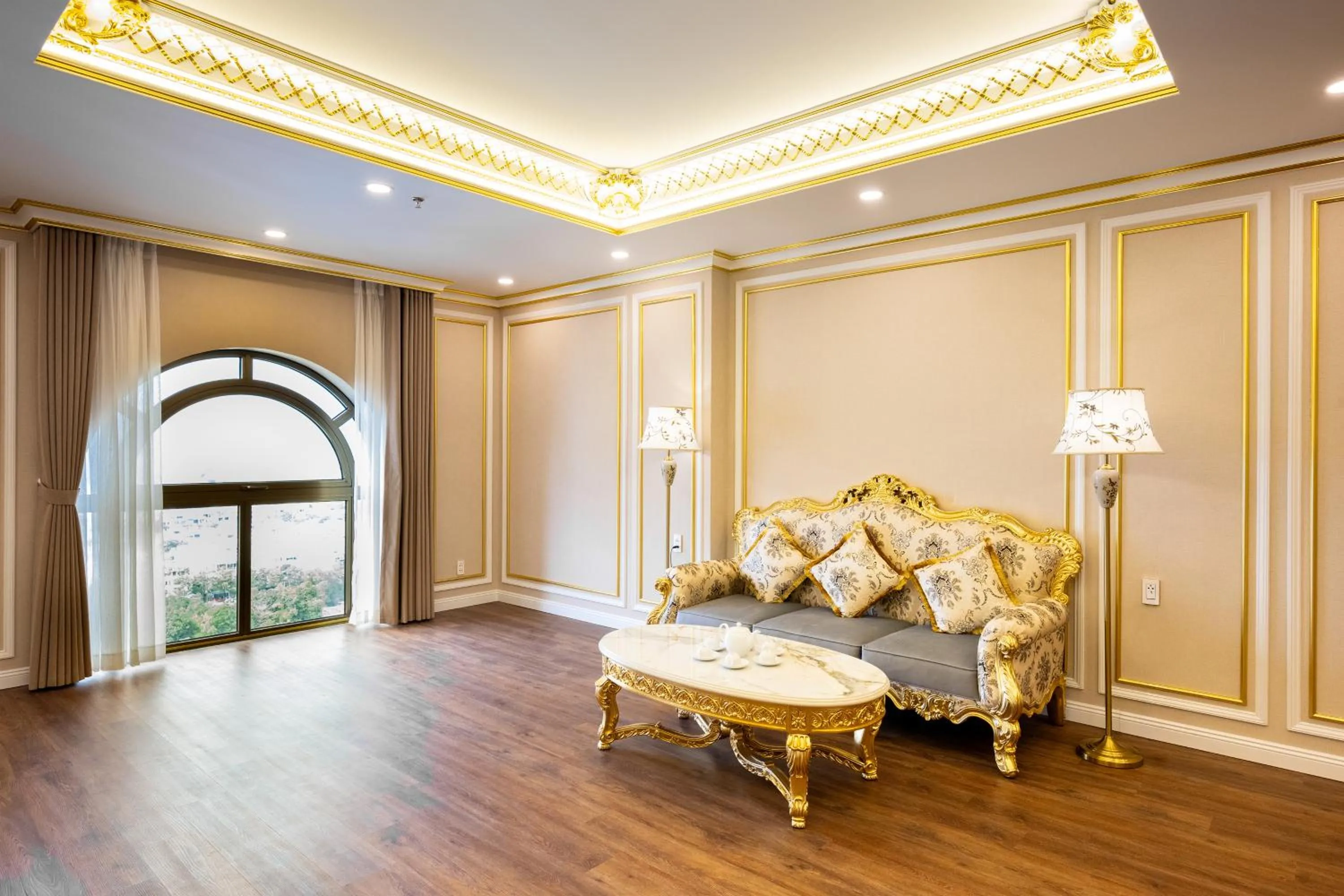 Living room in LaChateau