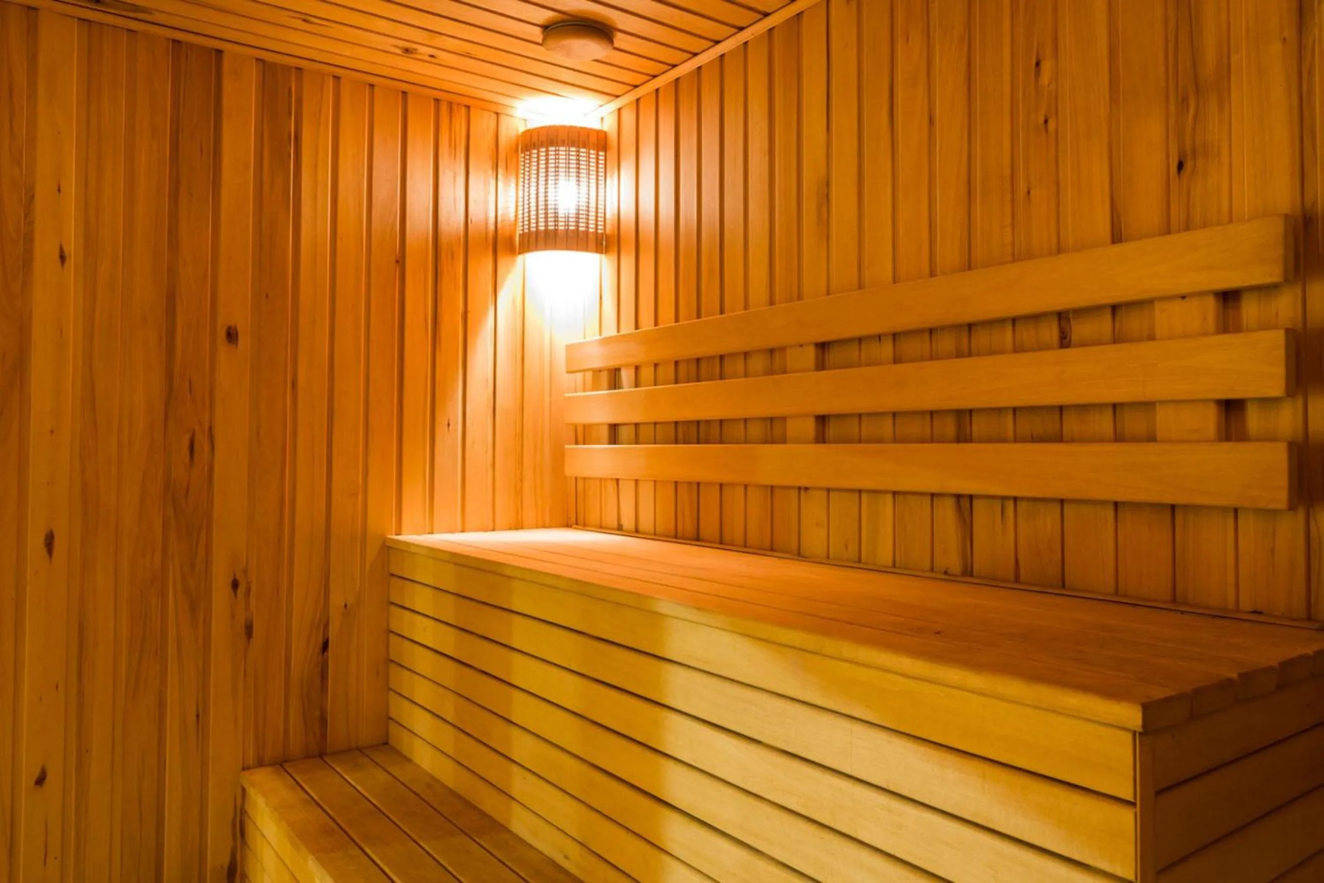 Sauna in Stay Across NAIA Terminal 3 in Newport City