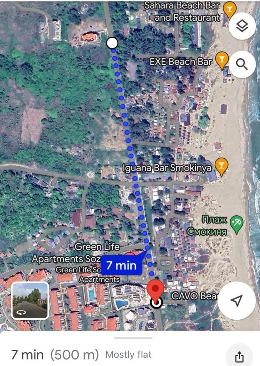 Parking in Hotel Miramar Sozopol