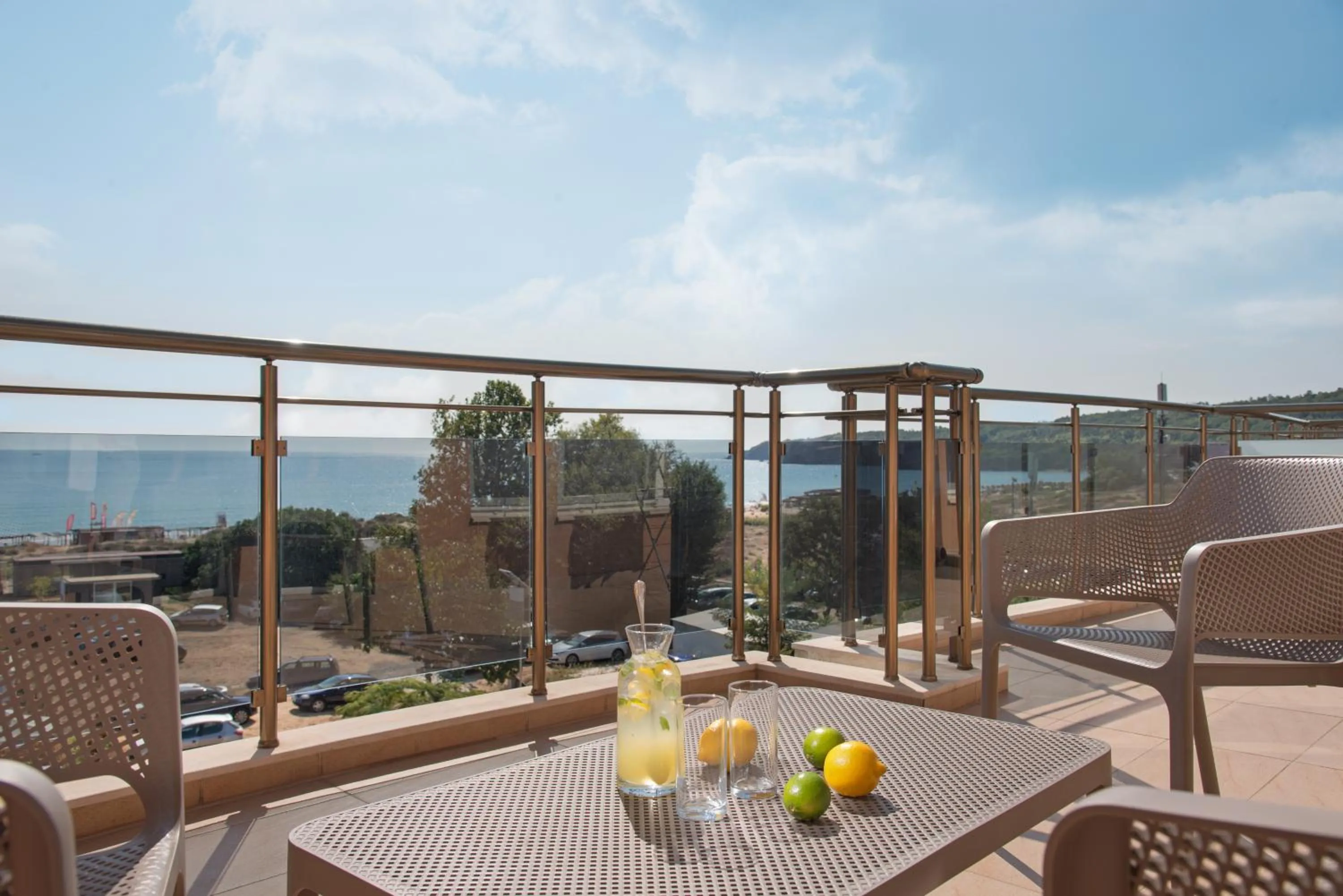 Balcony/Terrace in Hotel Miramar Sozopol