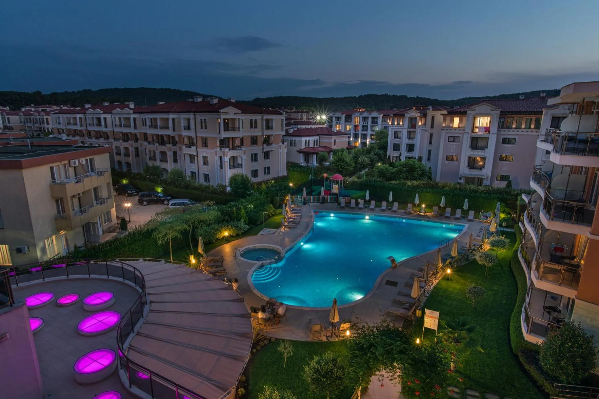 Swimming pool in Hotel Miramar Sozopol