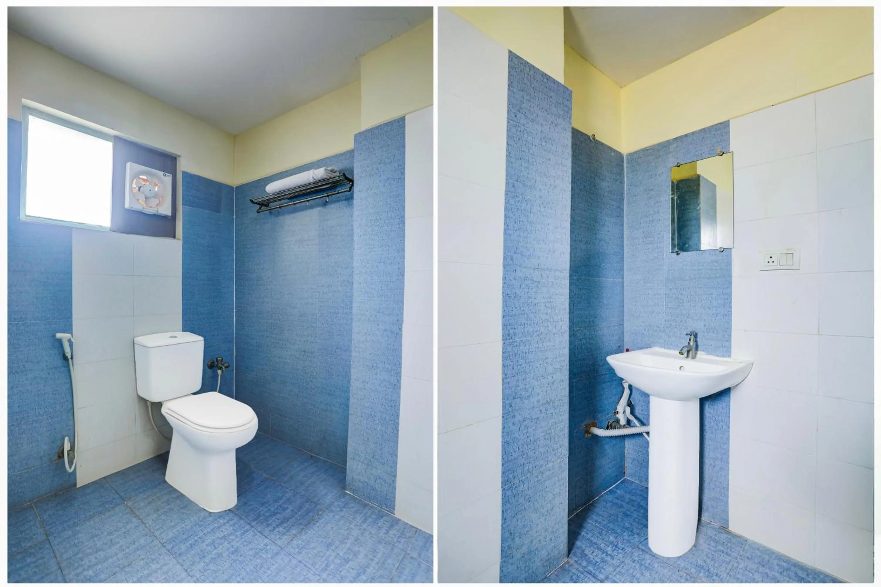 Bathroom in Super Collection O Nellore Subbareddy Government Hospital Formerly Hotel Rama Royal