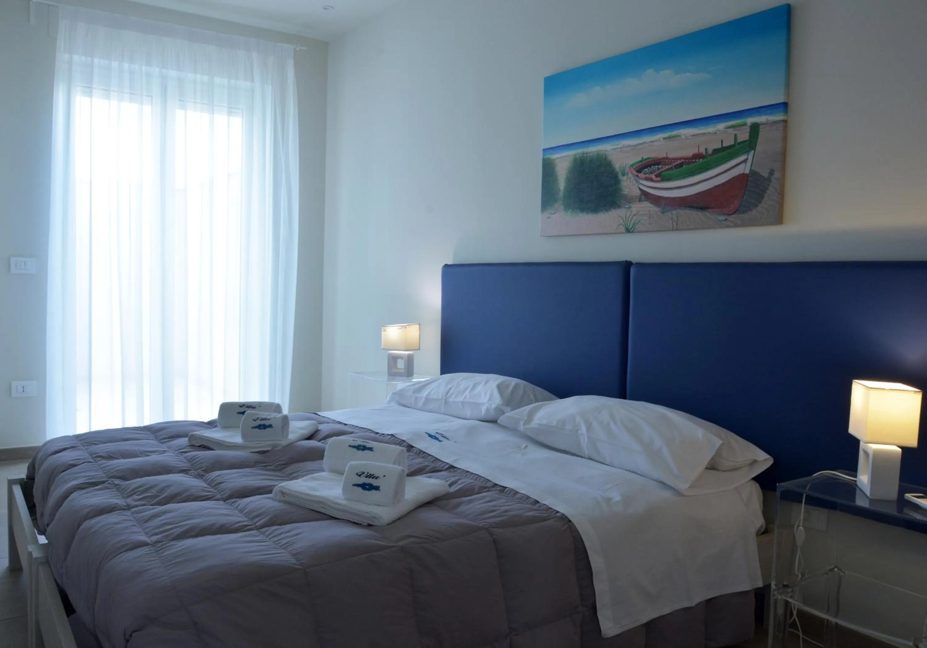 Bedroom, Bed in Vilu Suite Mare