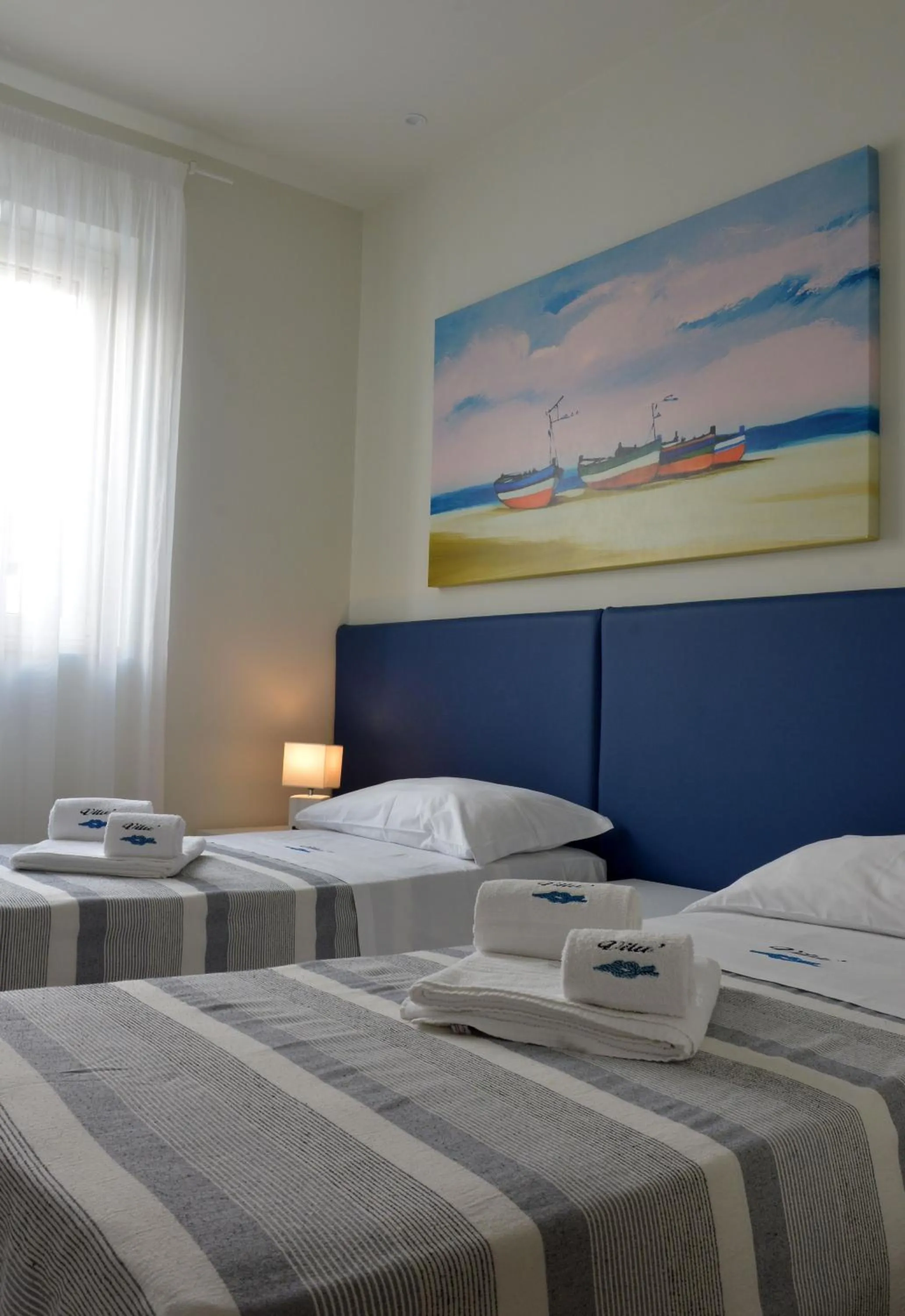 Bed in Vilu Suite Mare