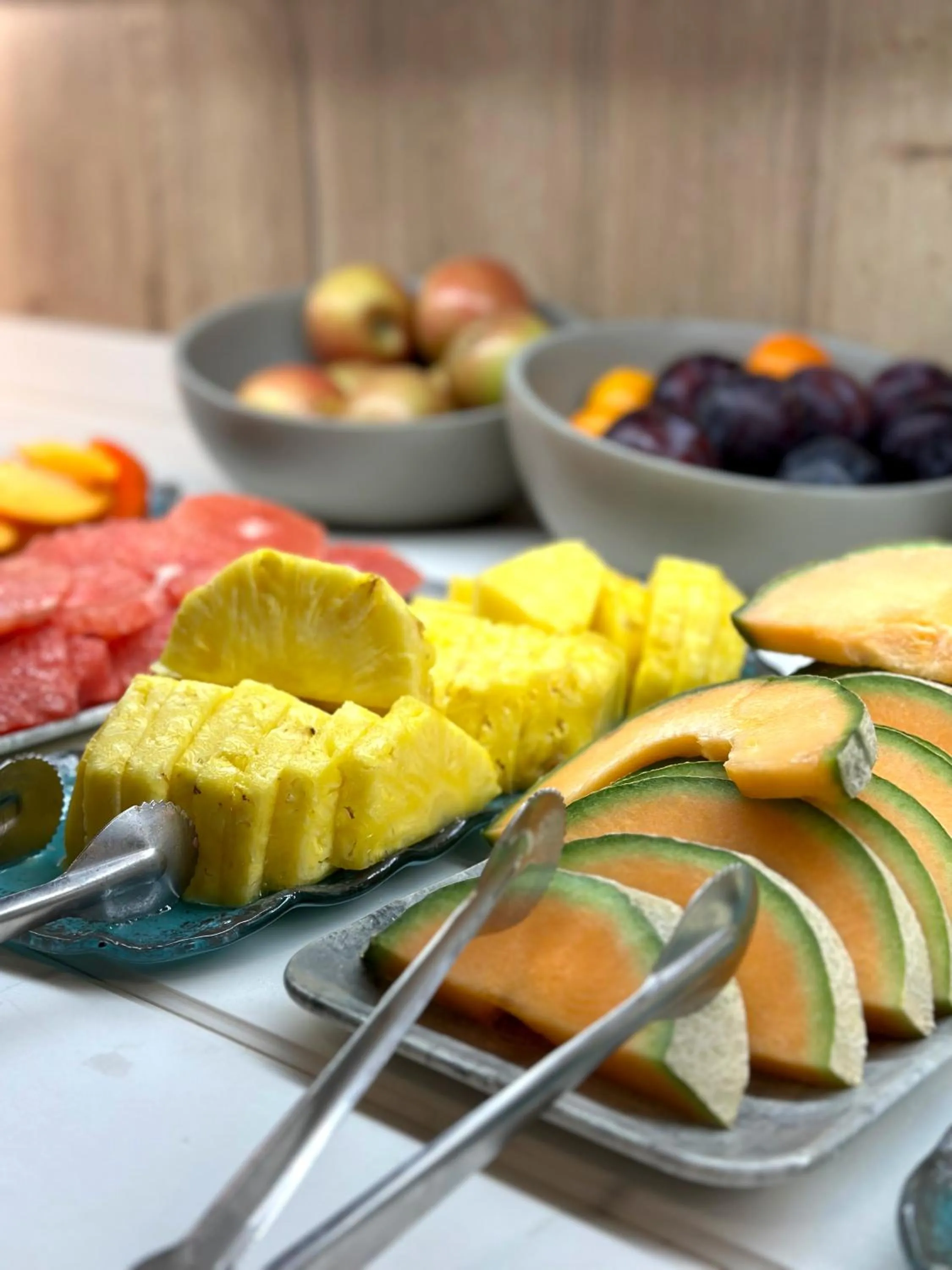 Food and drinks in Hotel Turia Valencia