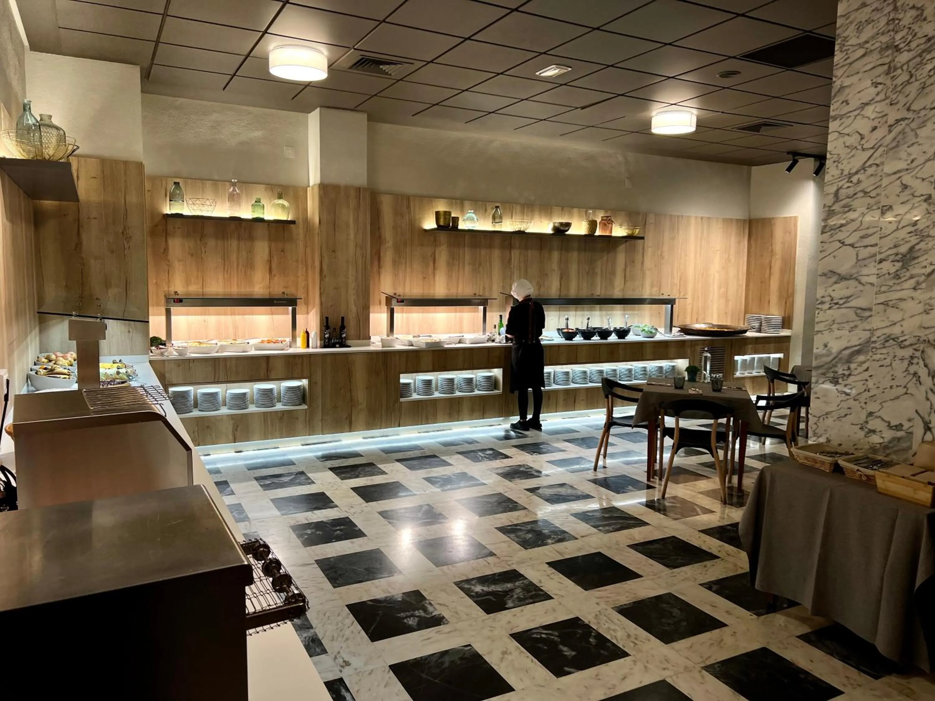 Buffet breakfast in Hotel Turia Valencia