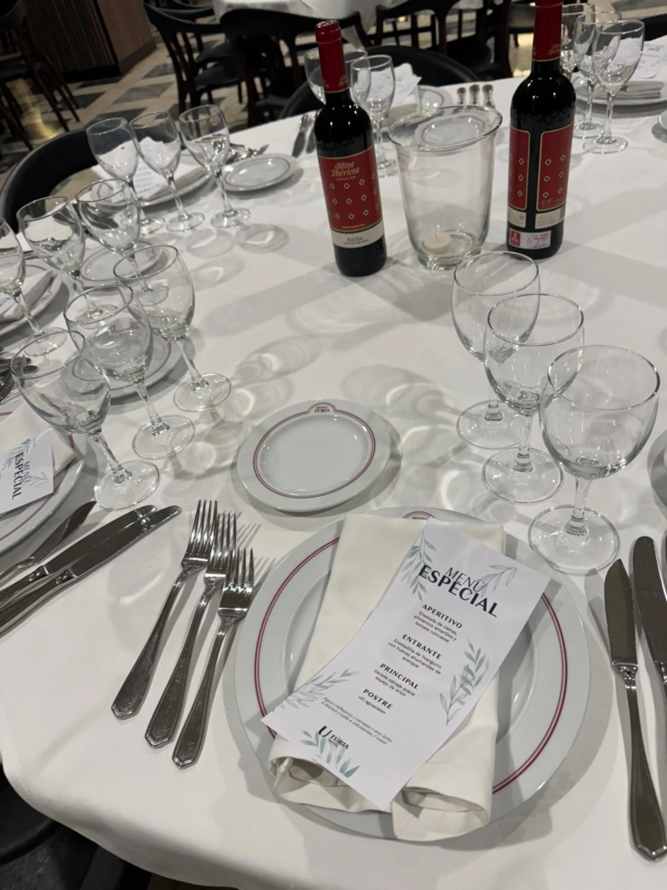 Food and drinks in Hotel Turia Valencia