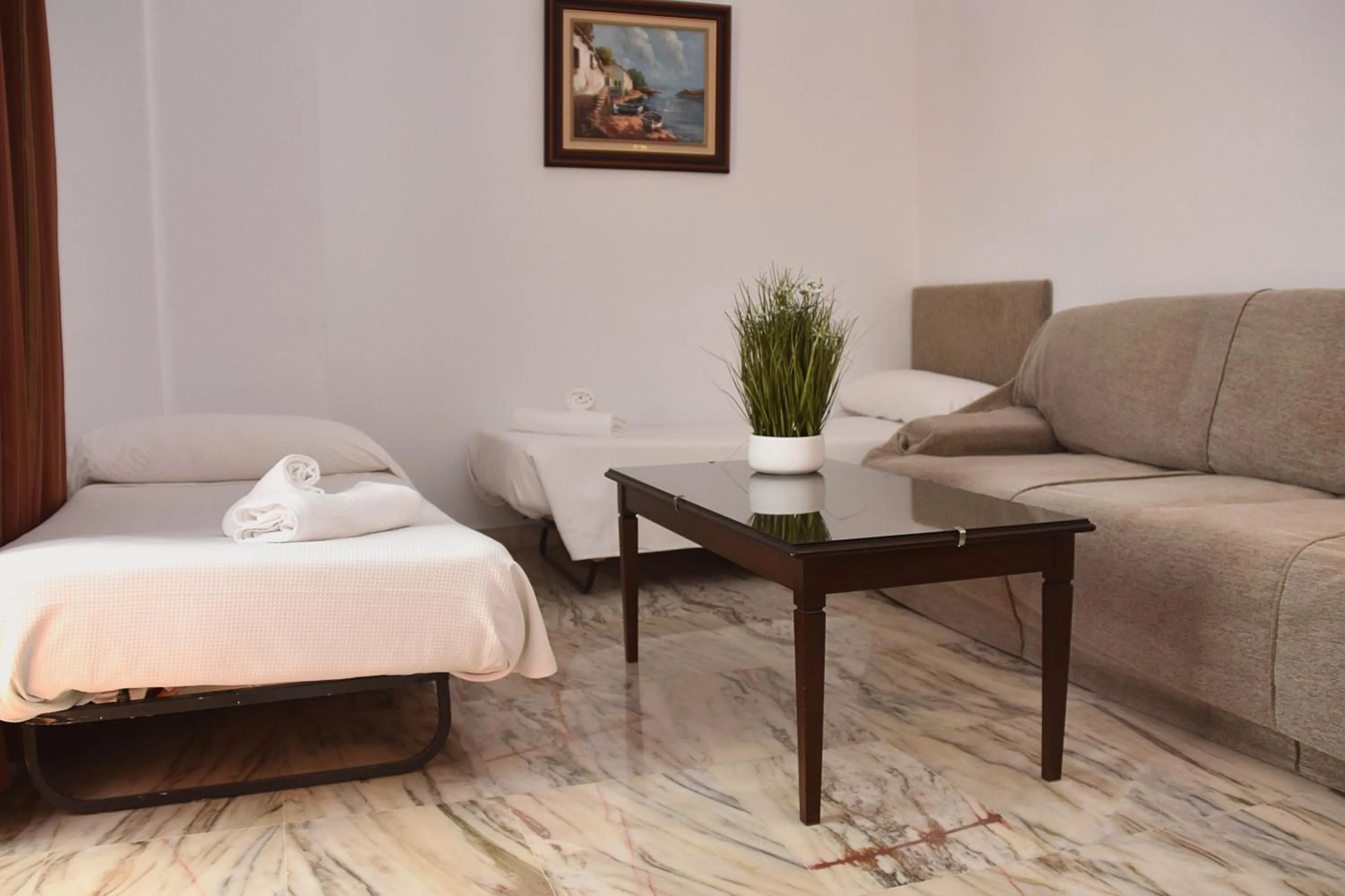 Bed in Hotel Turia Valencia