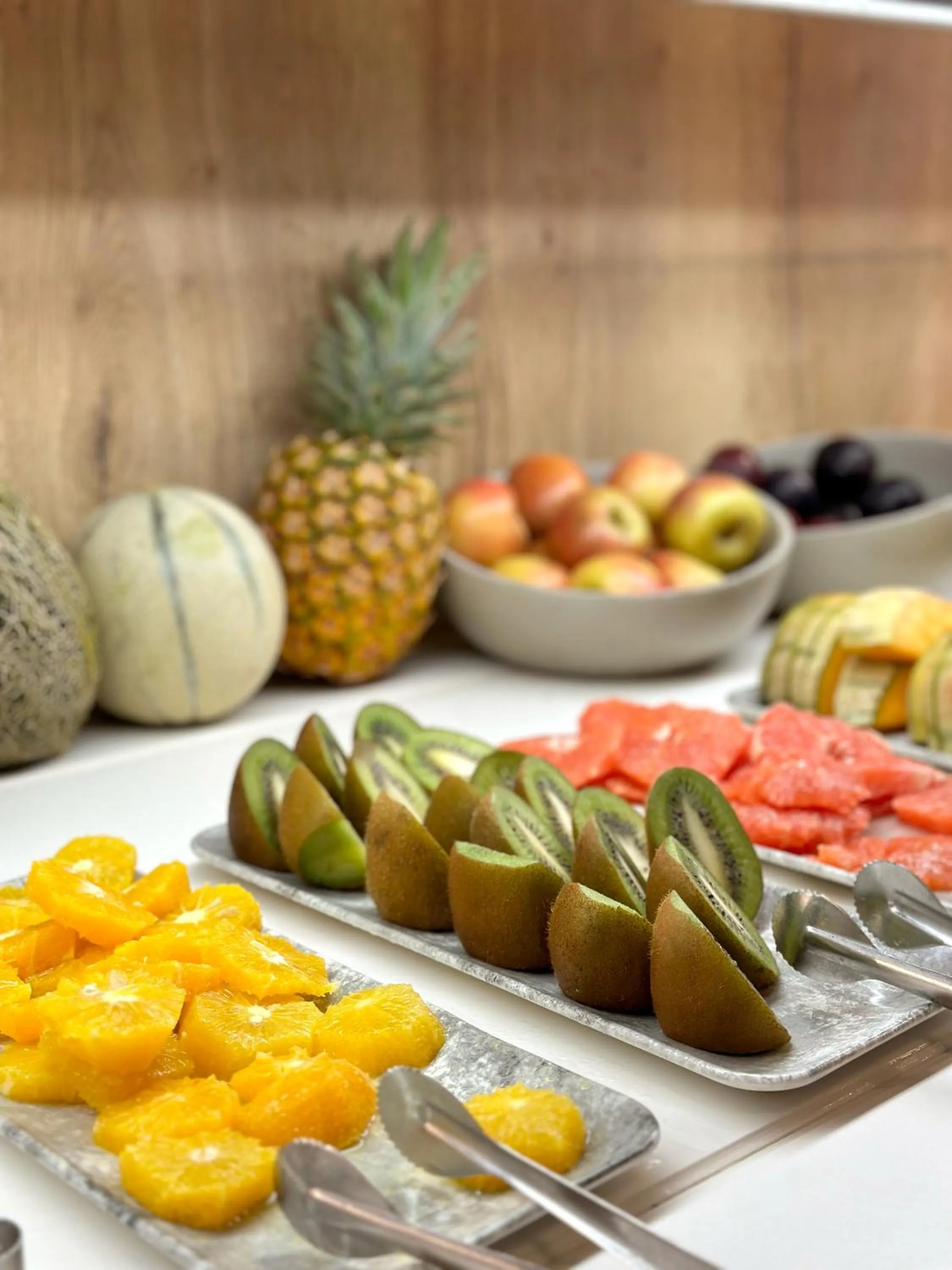 Food and drinks in Hotel Turia Valencia