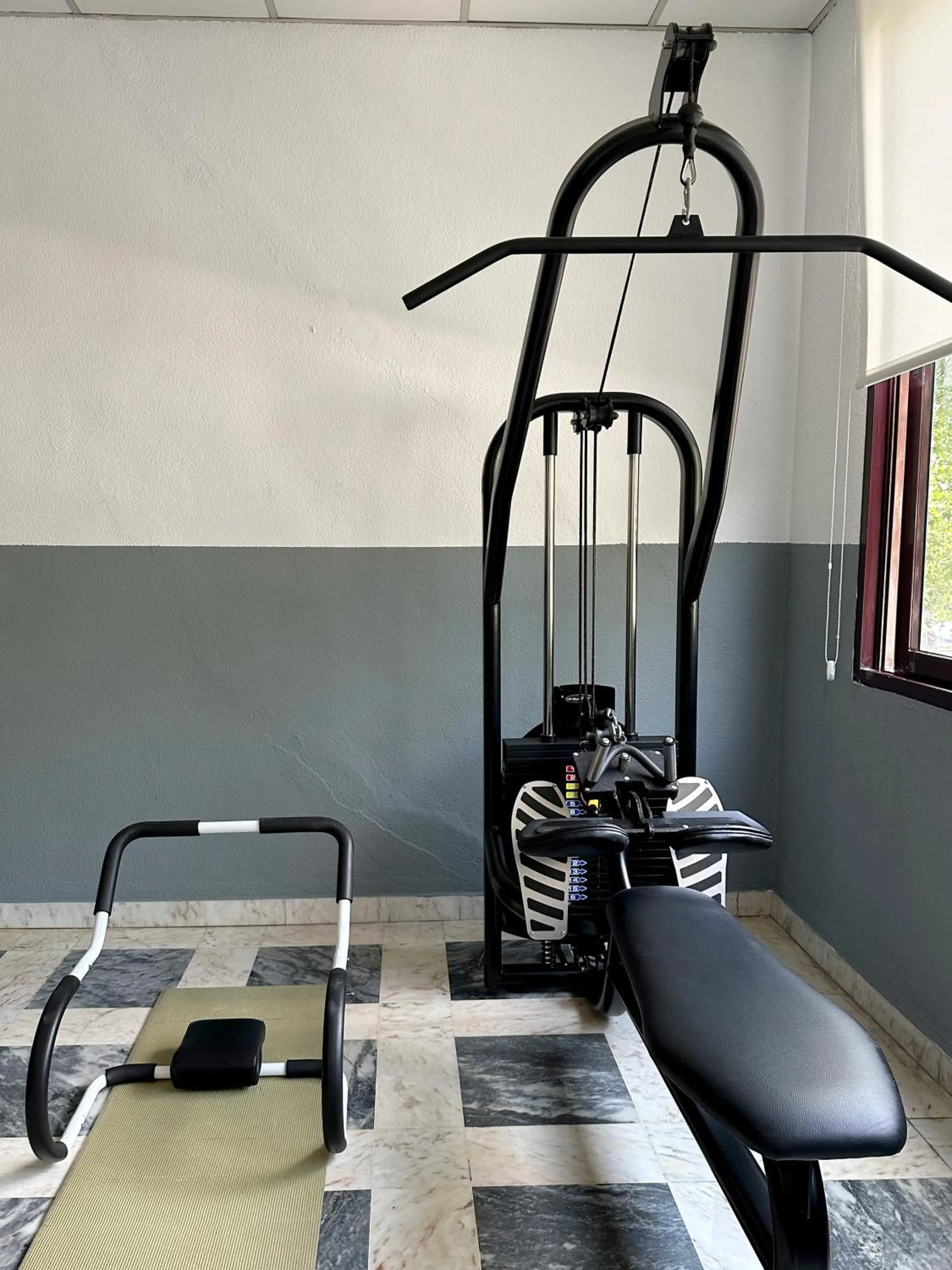 Fitness centre/facilities in Hotel Turia Valencia