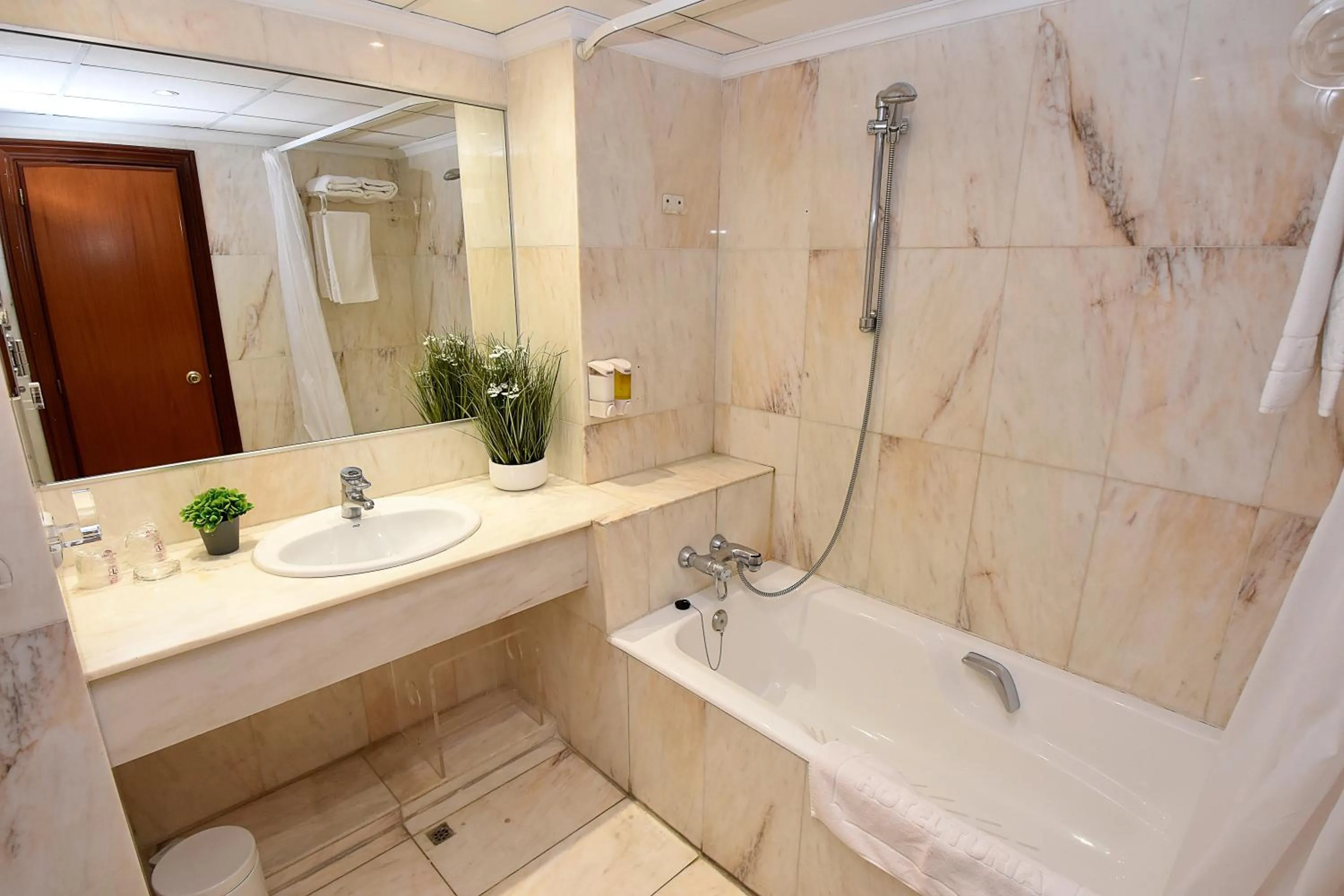 Shower in Hotel Turia Valencia
