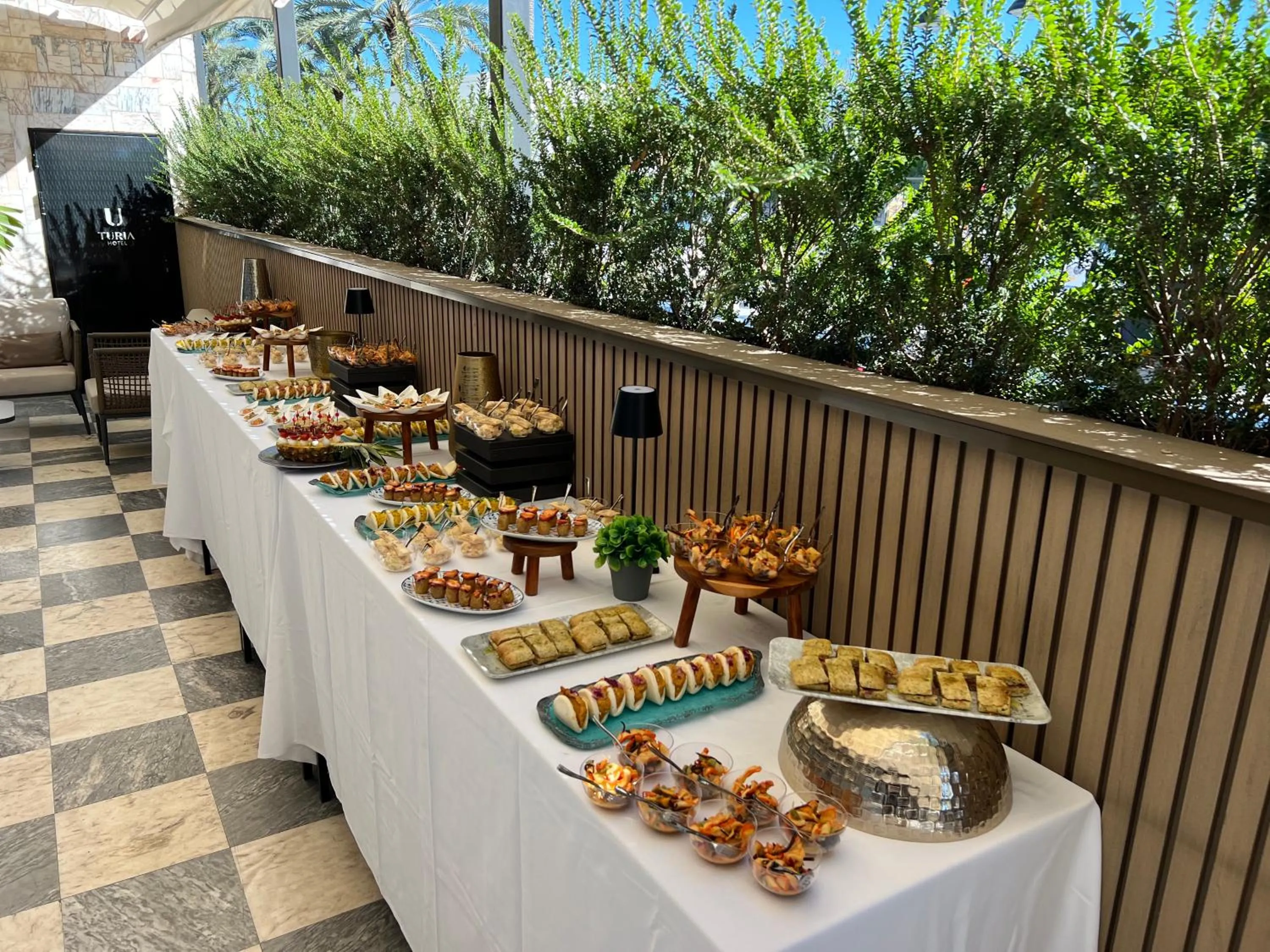 Balcony/Terrace in Hotel Turia Valencia